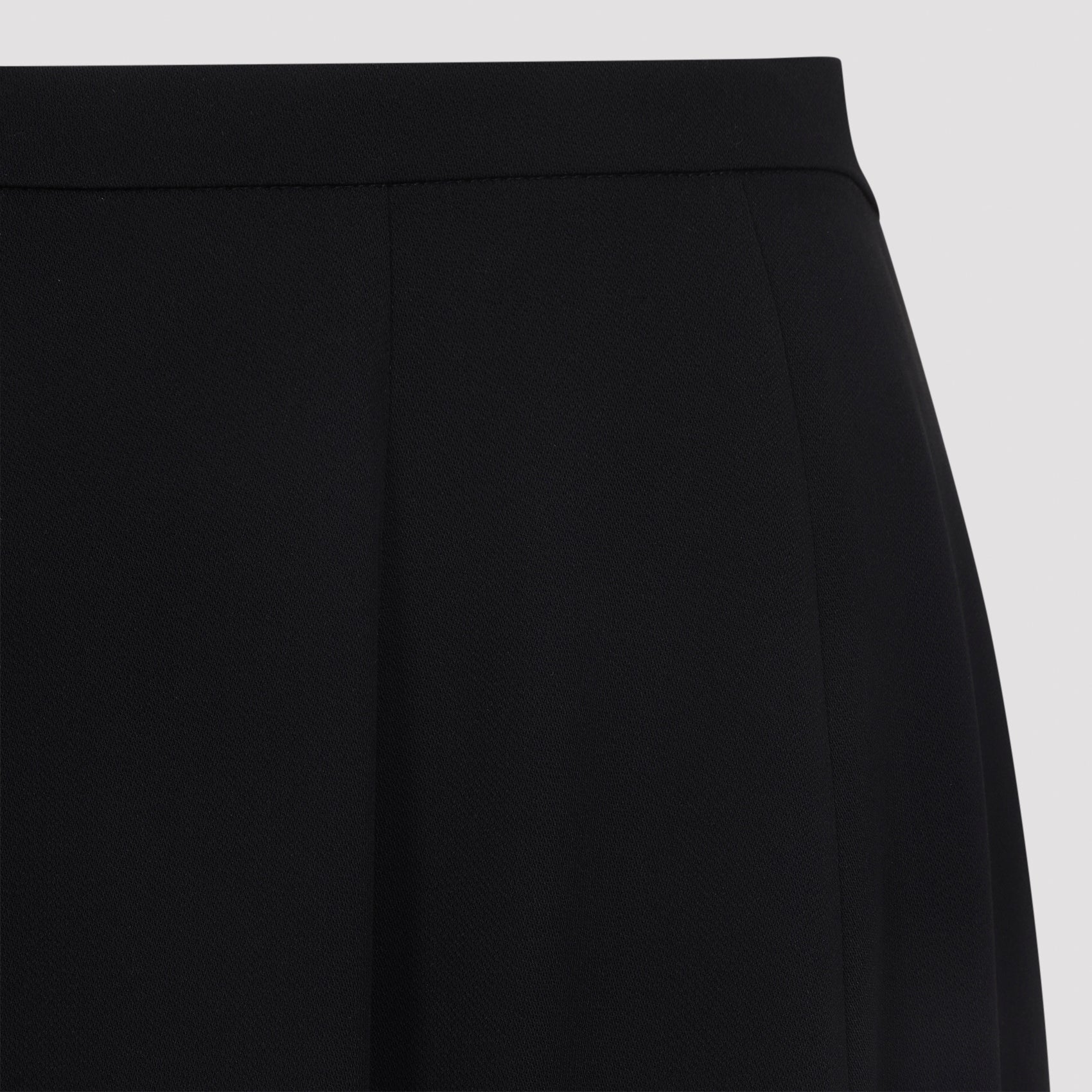 Alberta Ferretti Georgette Midi Skirt