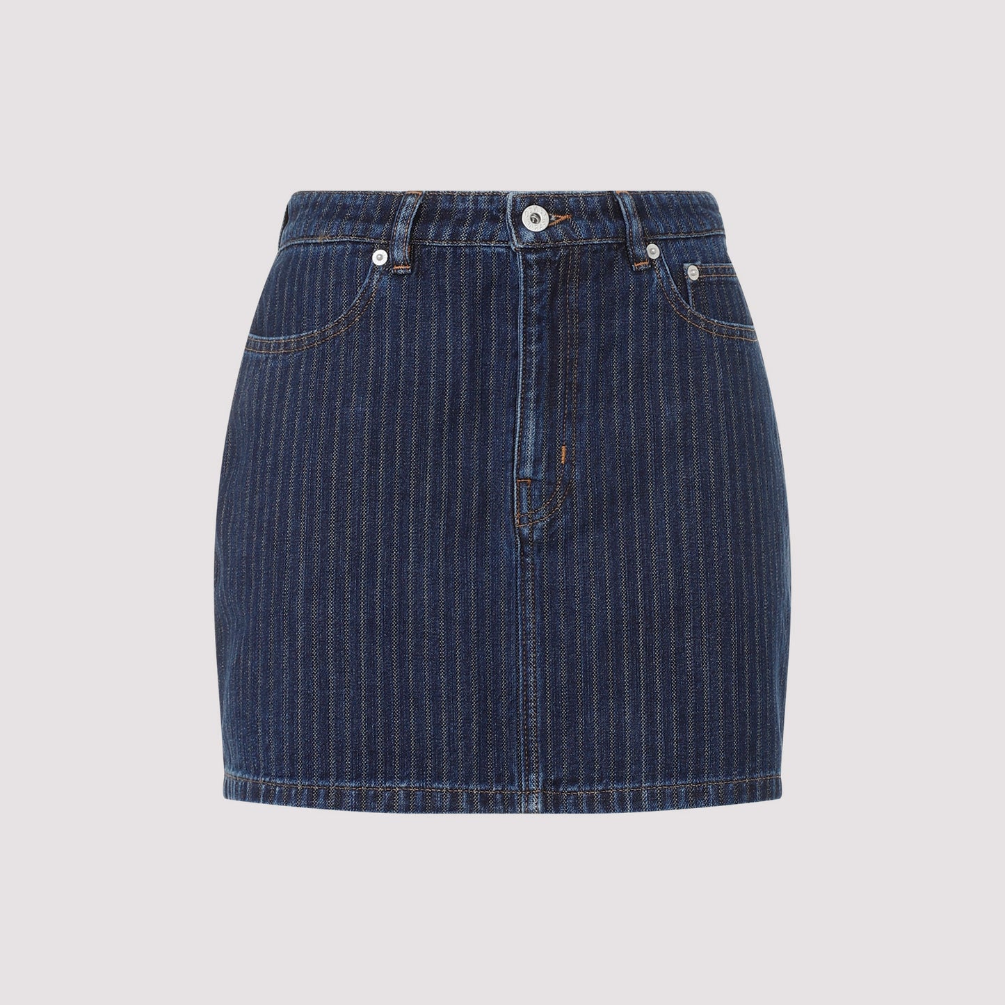 Kenzo Stripped Jacquard Mini Skirt