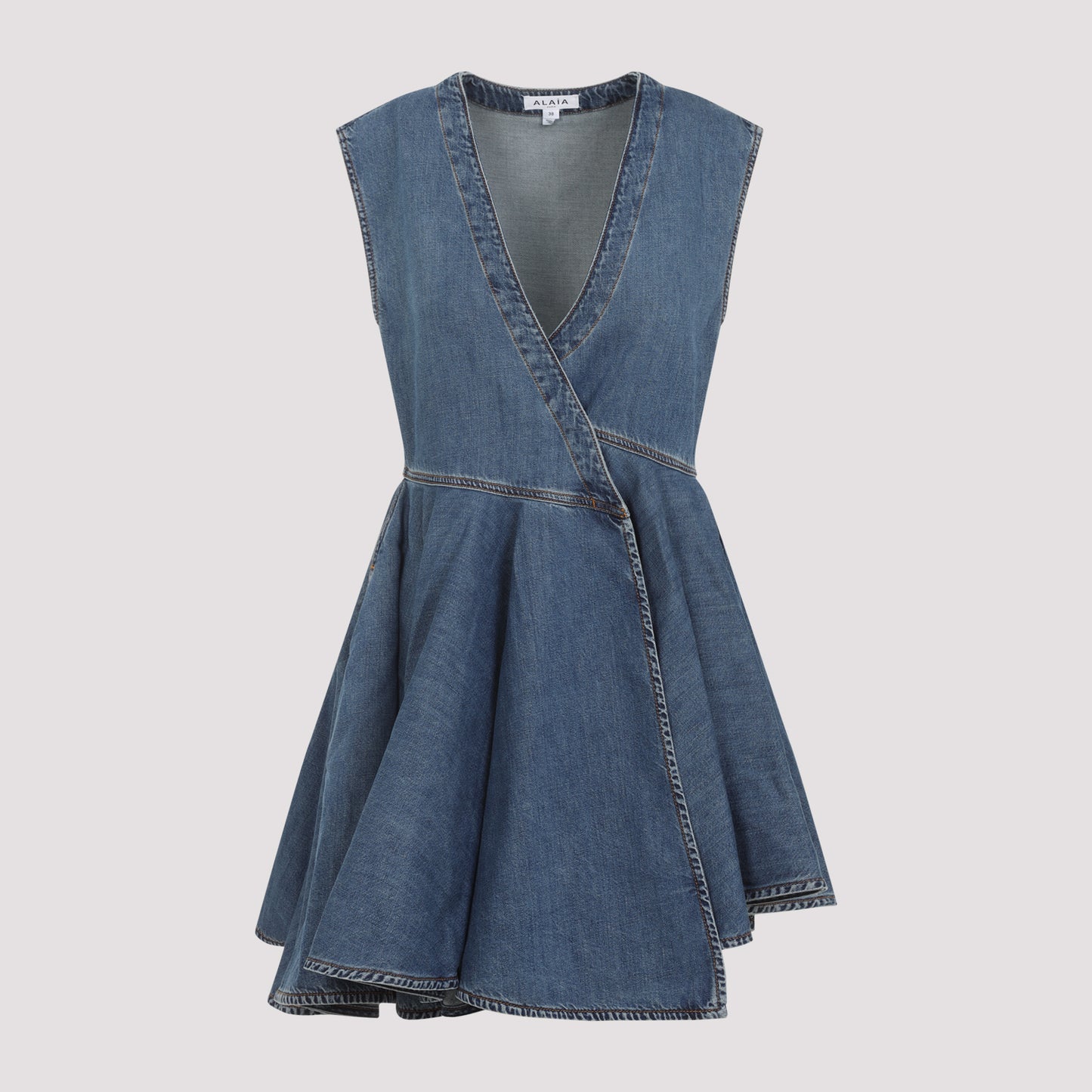Alaïa Wrap Mini Dress