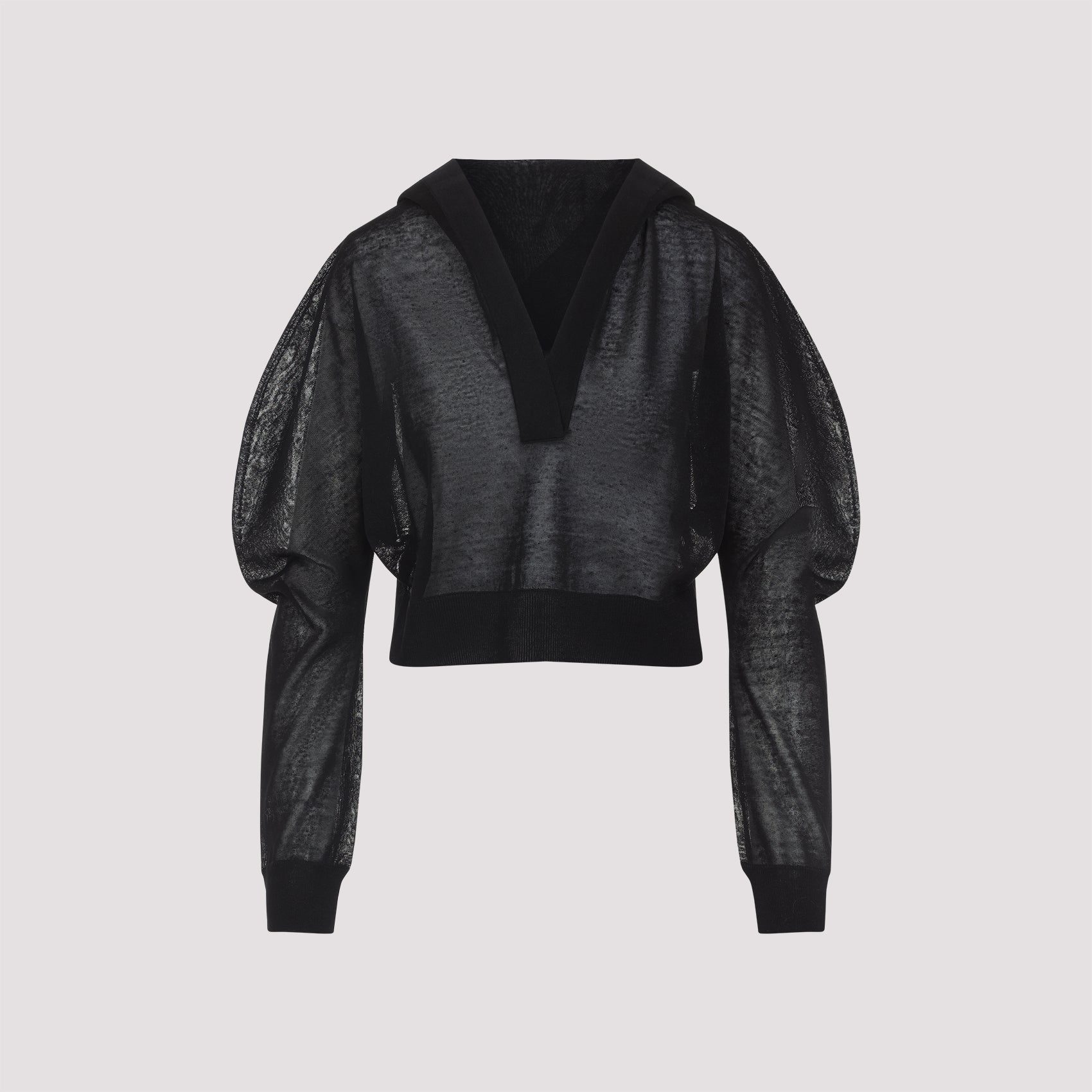 Alaïa Long Sleeves Hooded Top