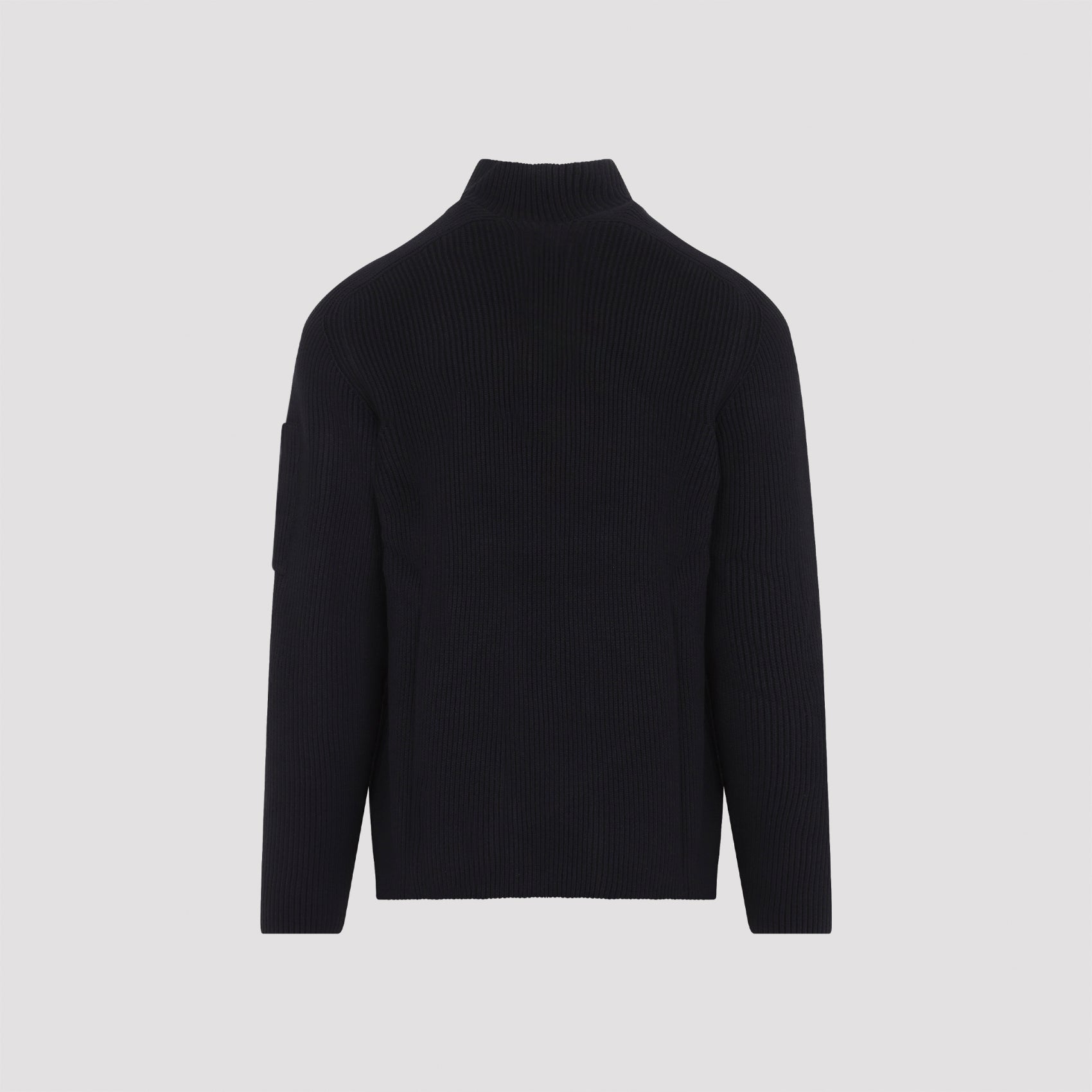 Cp Company Full Rib Half Button Crewneck