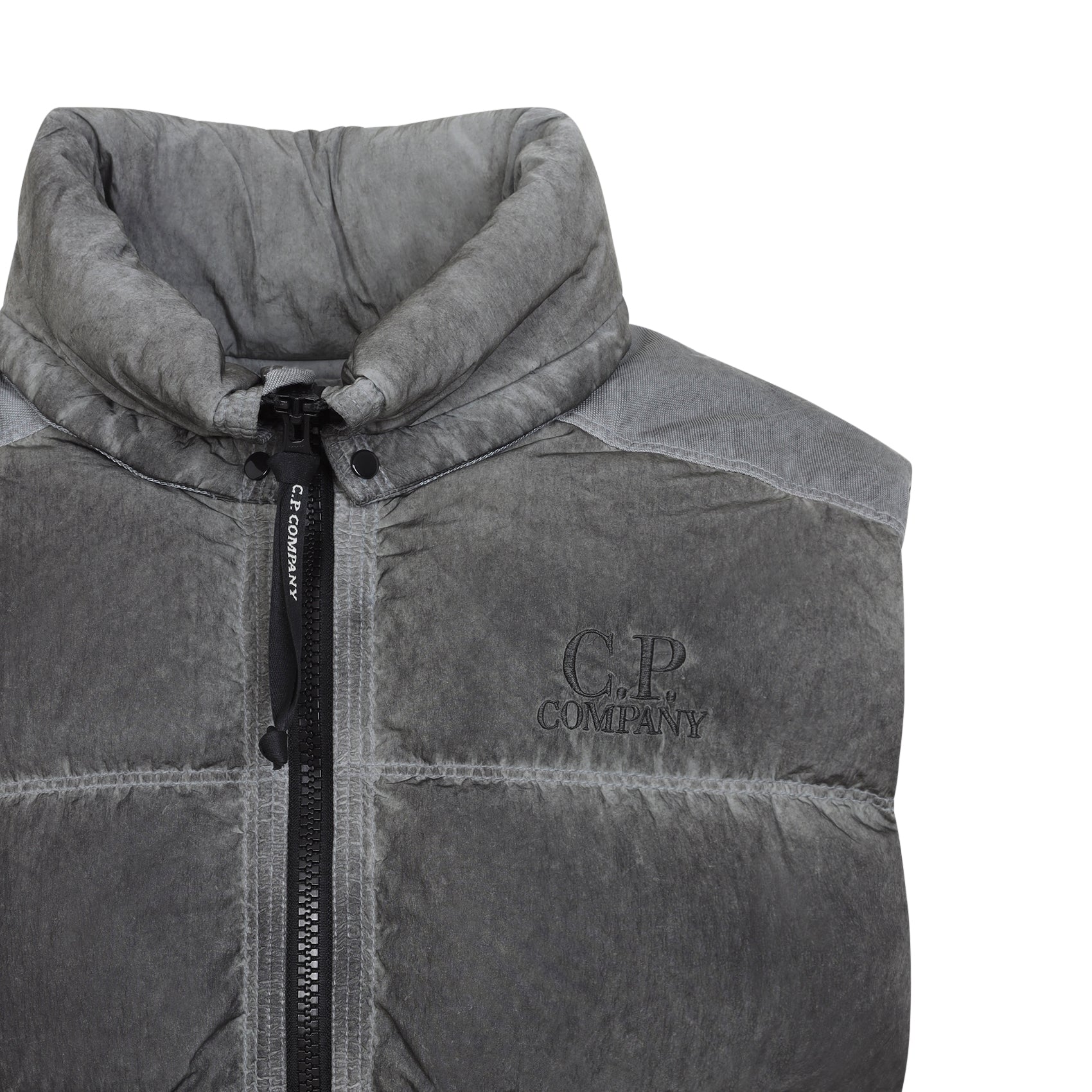 Cp Company Eco-Chrome Hooded Down Gilet