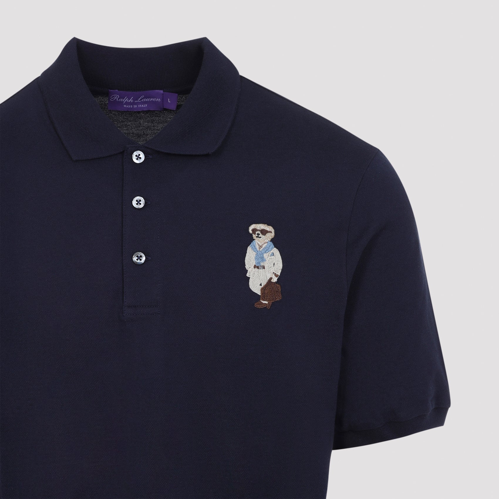 Ralph Lauren Purple Label Bear Polo