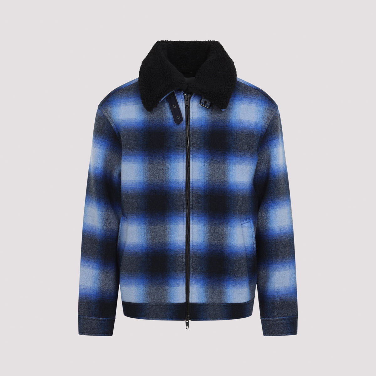 Balenciaga Flannel Bomber Jacket