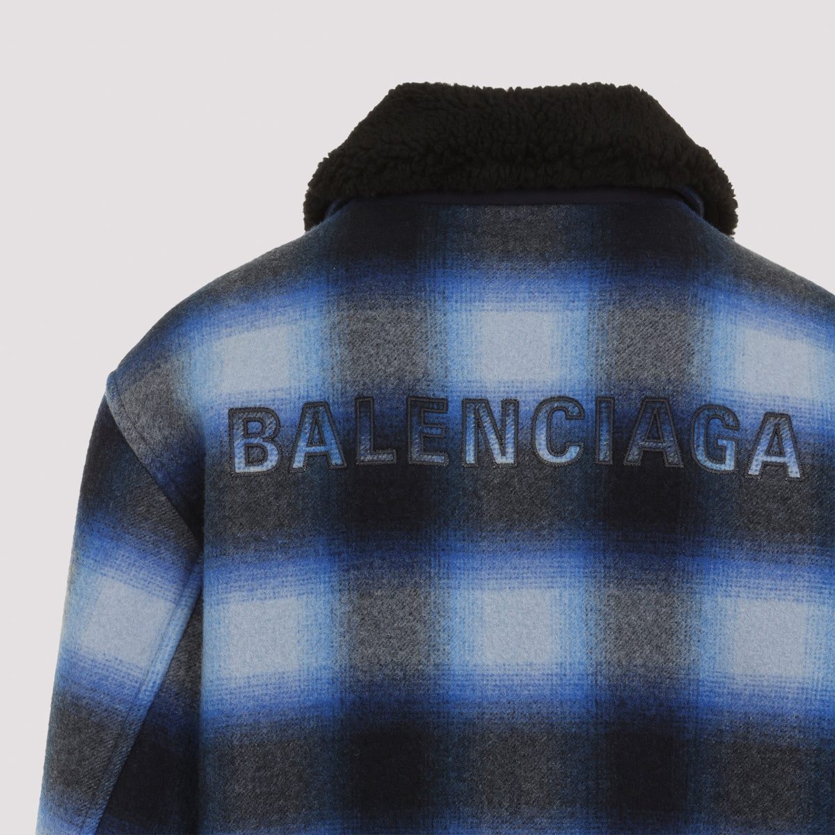 Balenciaga Flannel Bomber Jacket