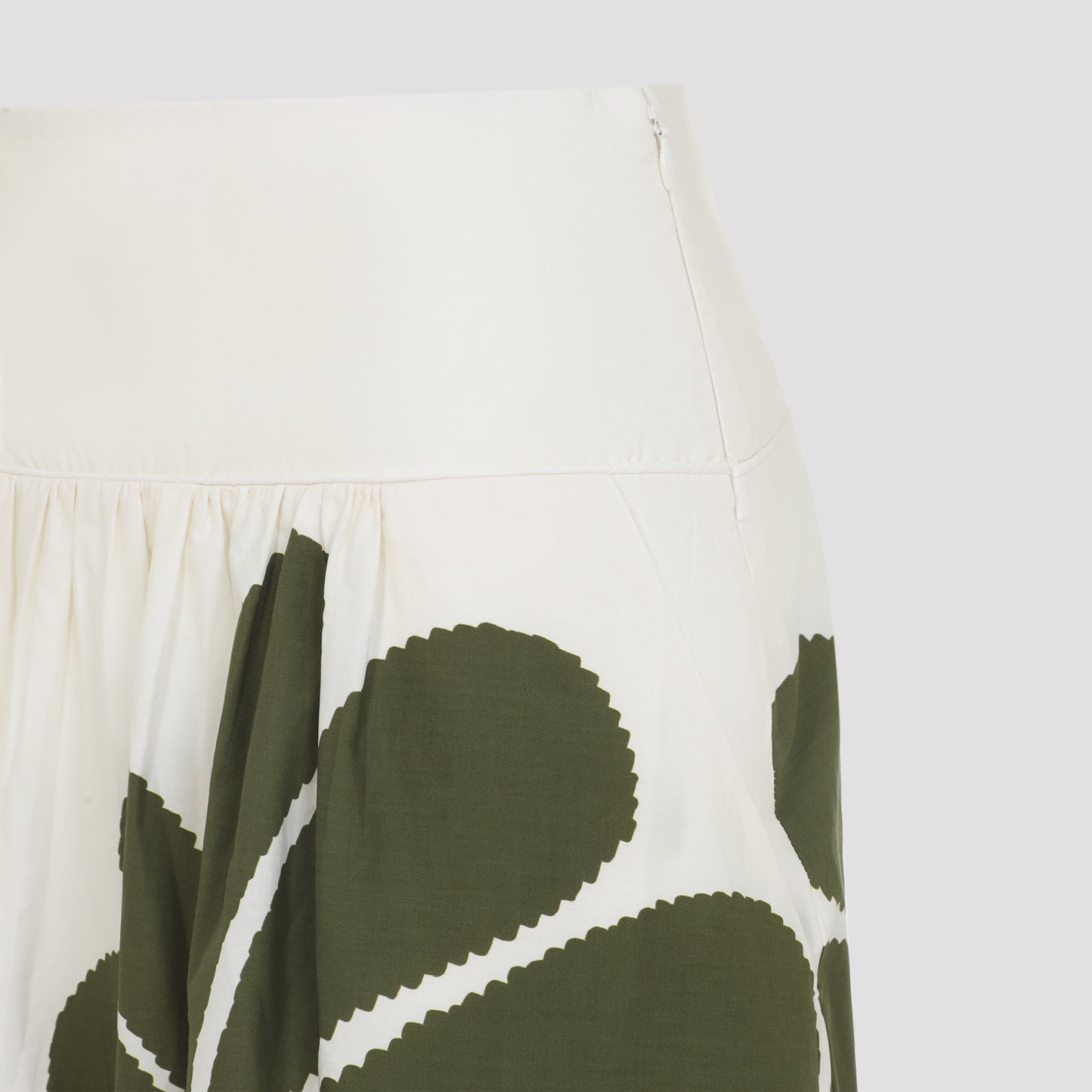 Farm Bio Palermo Green Midi Skirt