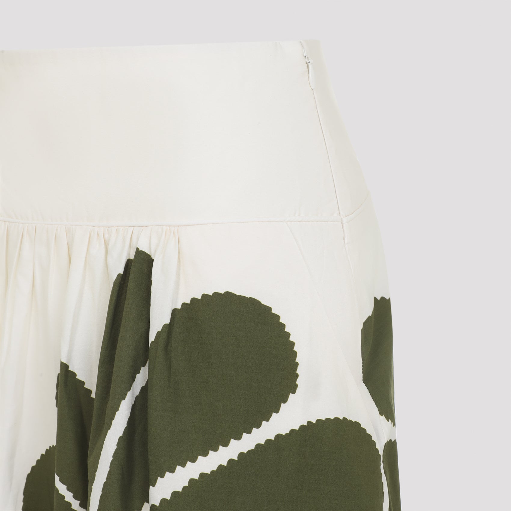 Farm Bio Palermo Green Midi Skirt
