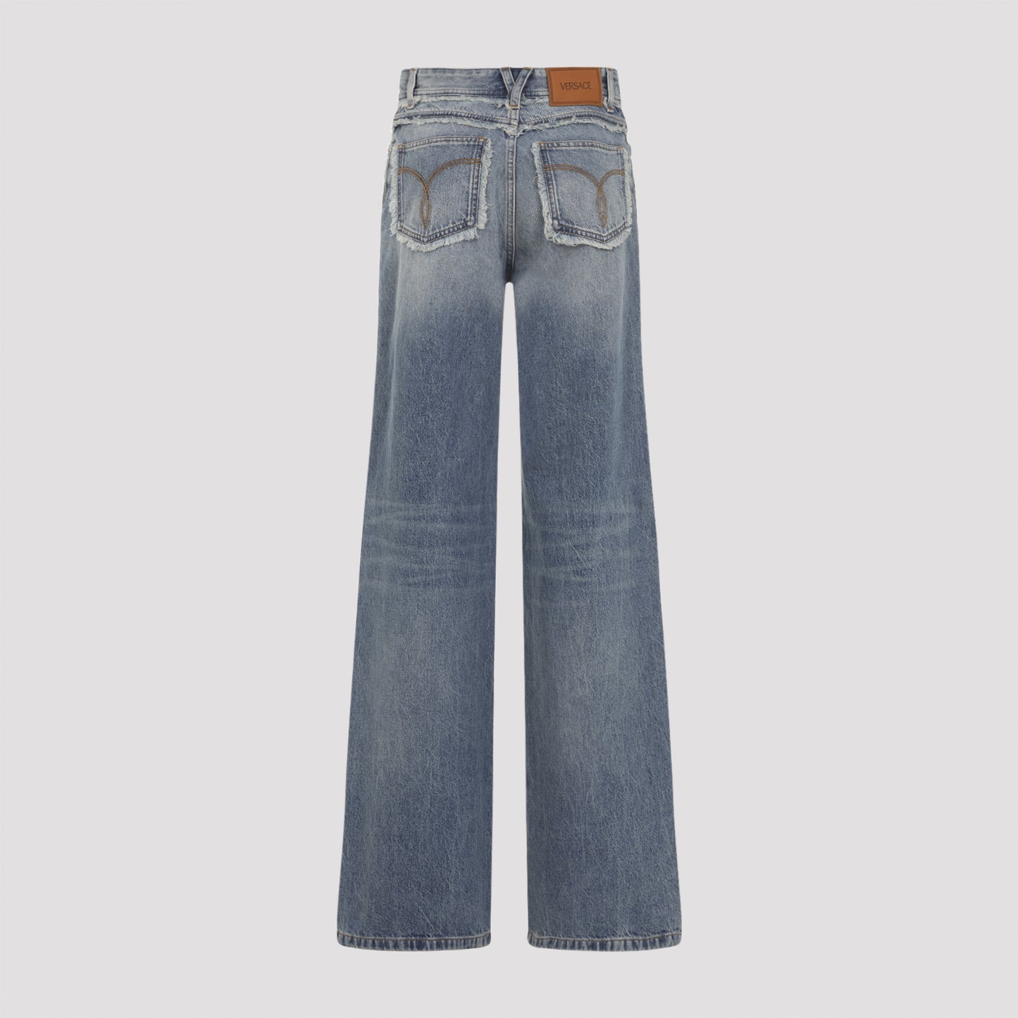 Versace Raw Cut Jeans