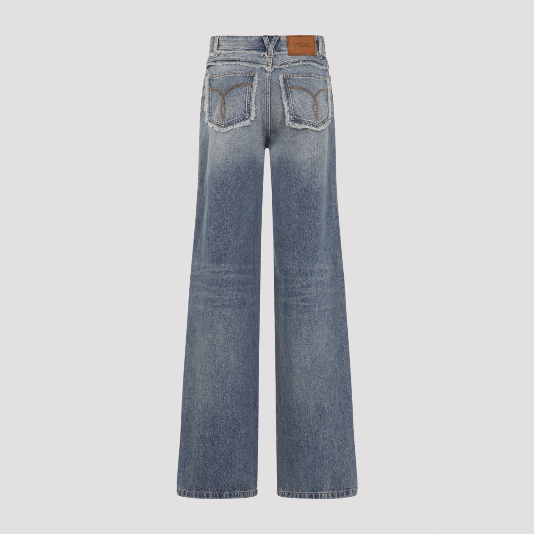 Versace Raw Cut Jeans