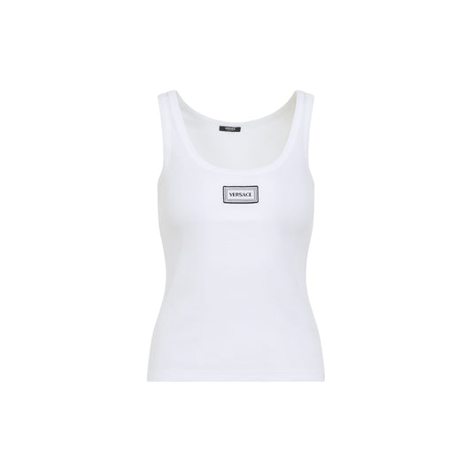 Versace Cotton Tank Top