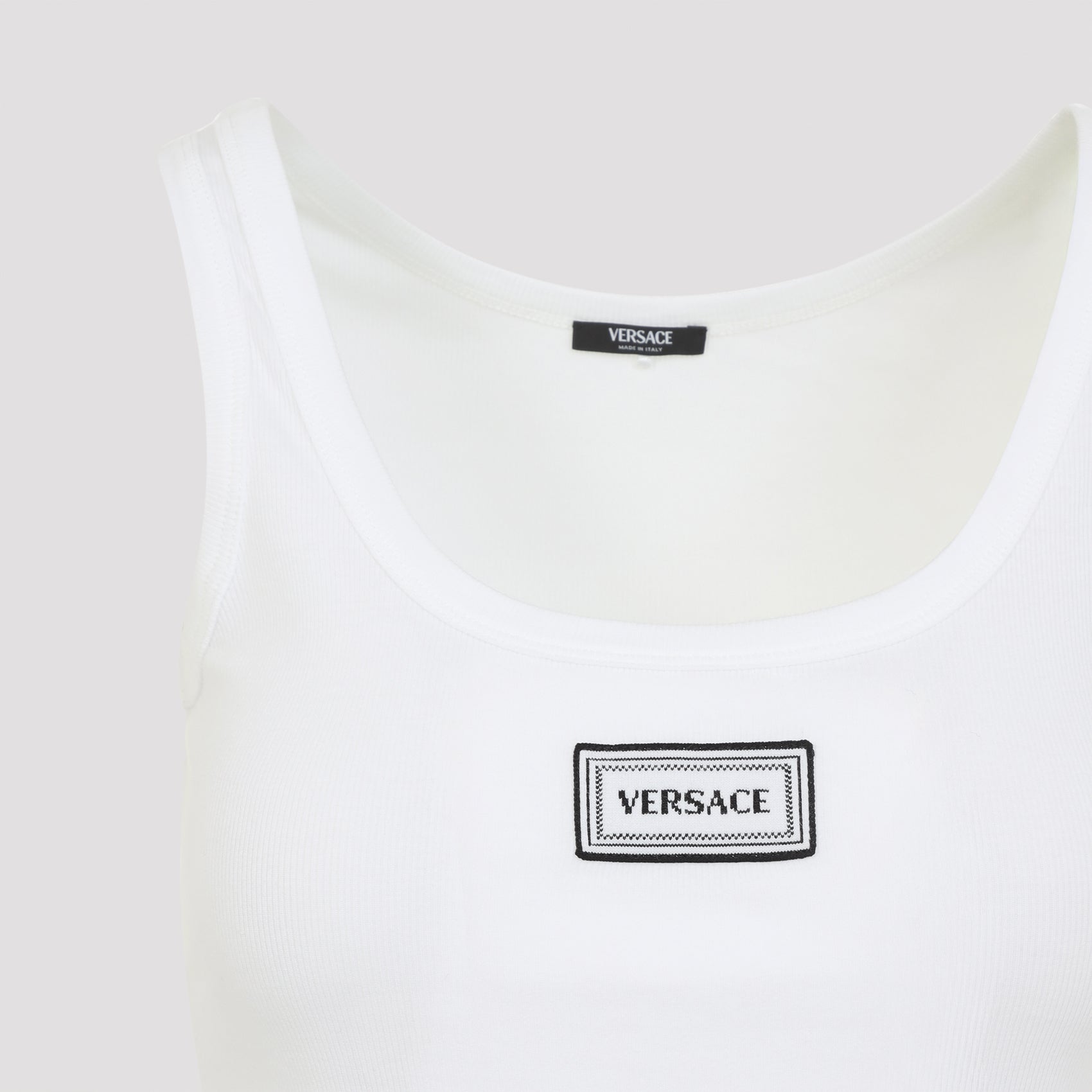 Versace Cotton Tank Top