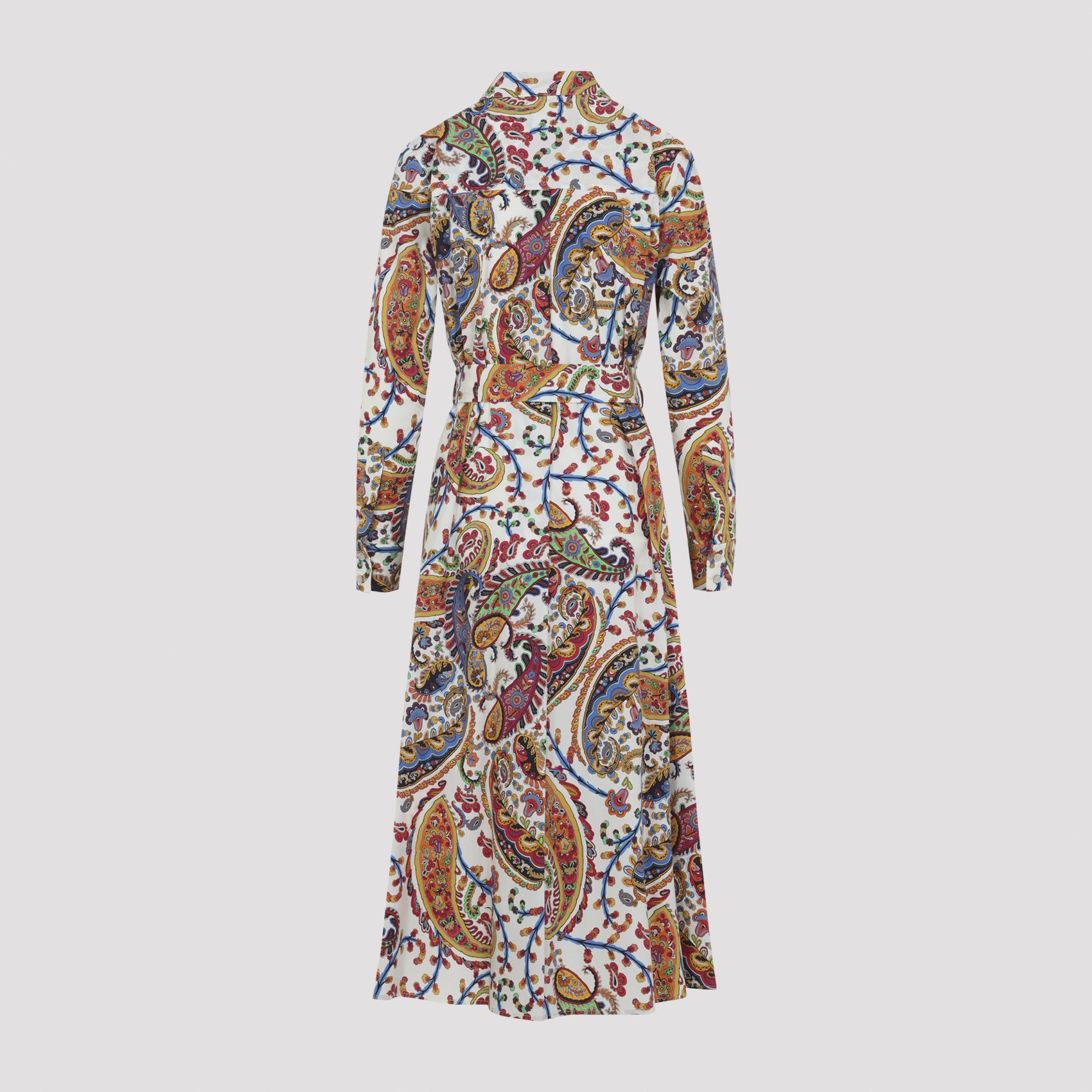 Etro Belted Midi Dress
