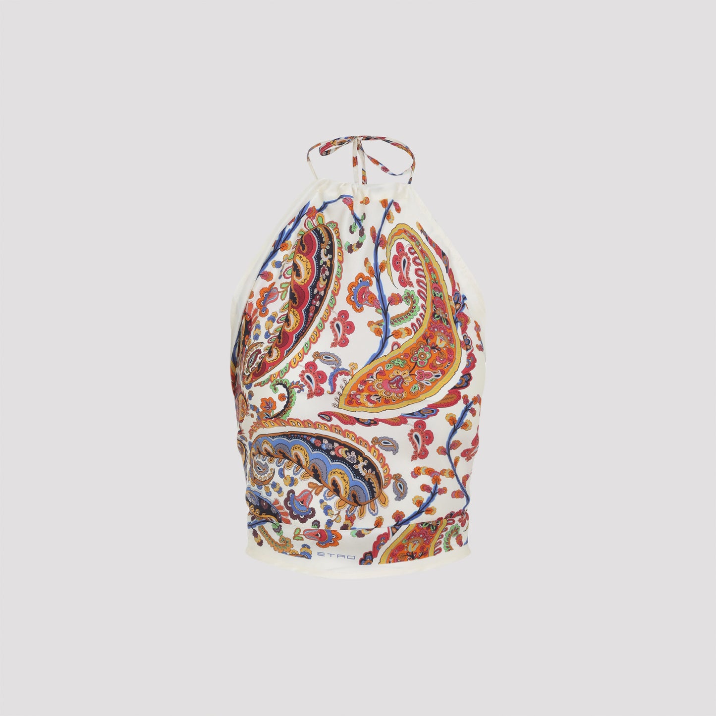 Etro Tie-Up Bandana Top