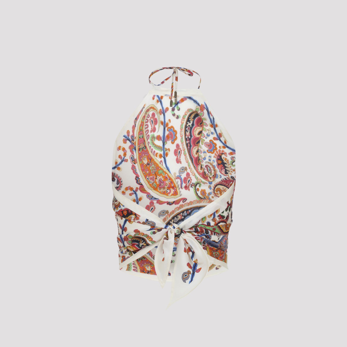 Etro Tie-Up Bandana Top
