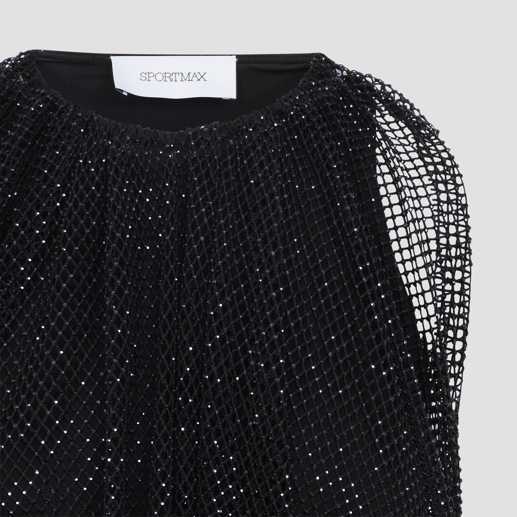 Sportmax Nodo Strass Top