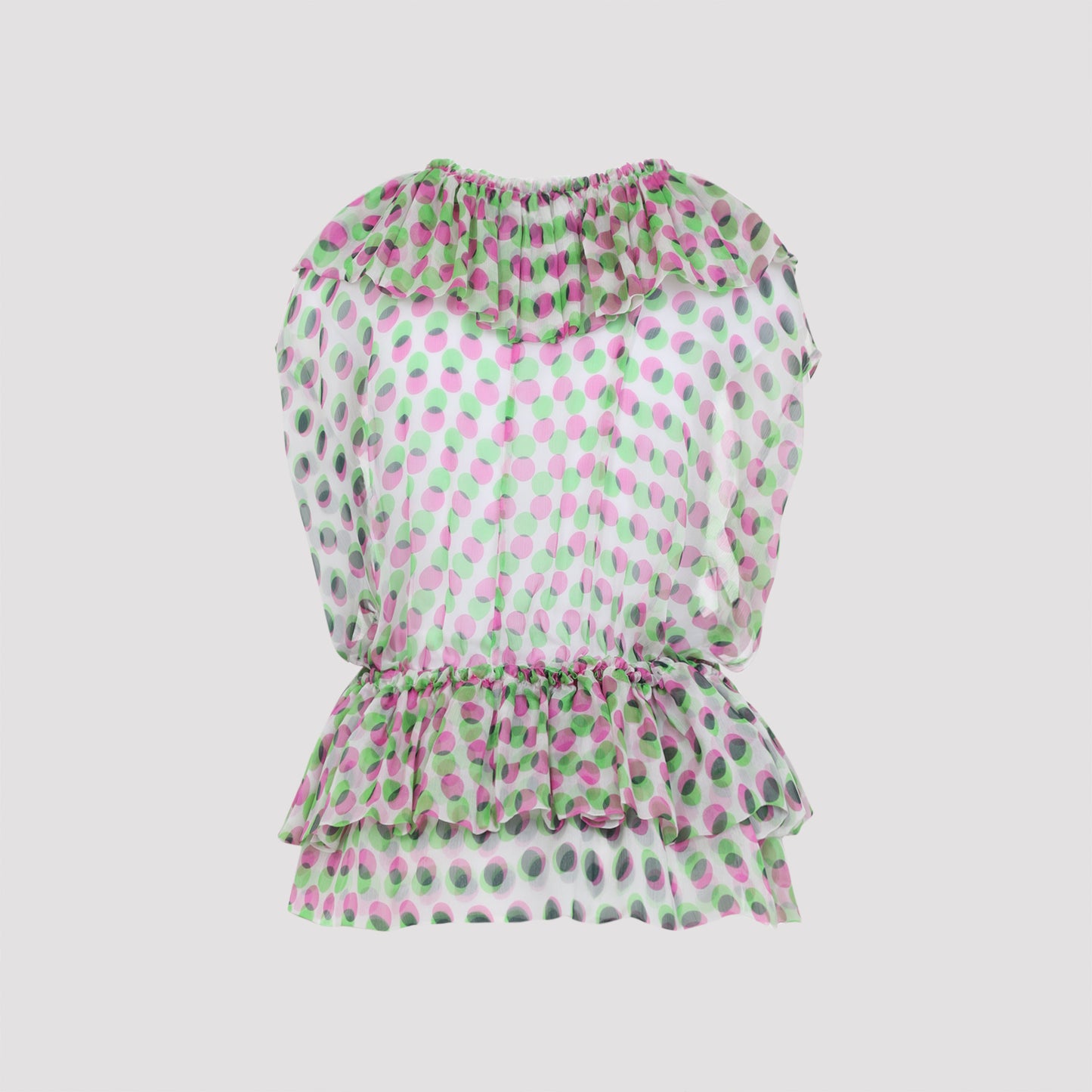 Dries Van Noten Cally Polka Dots Top