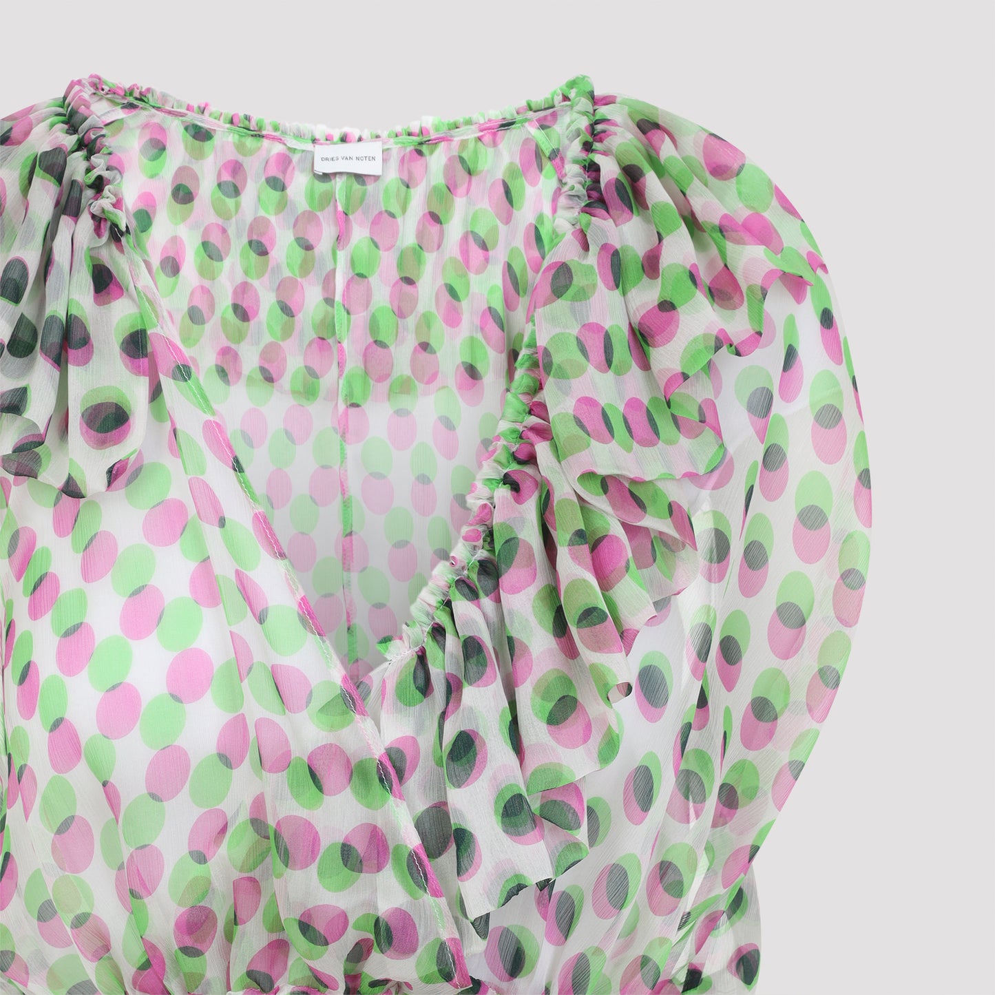 Dries Van Noten Cally Polka Dots Top