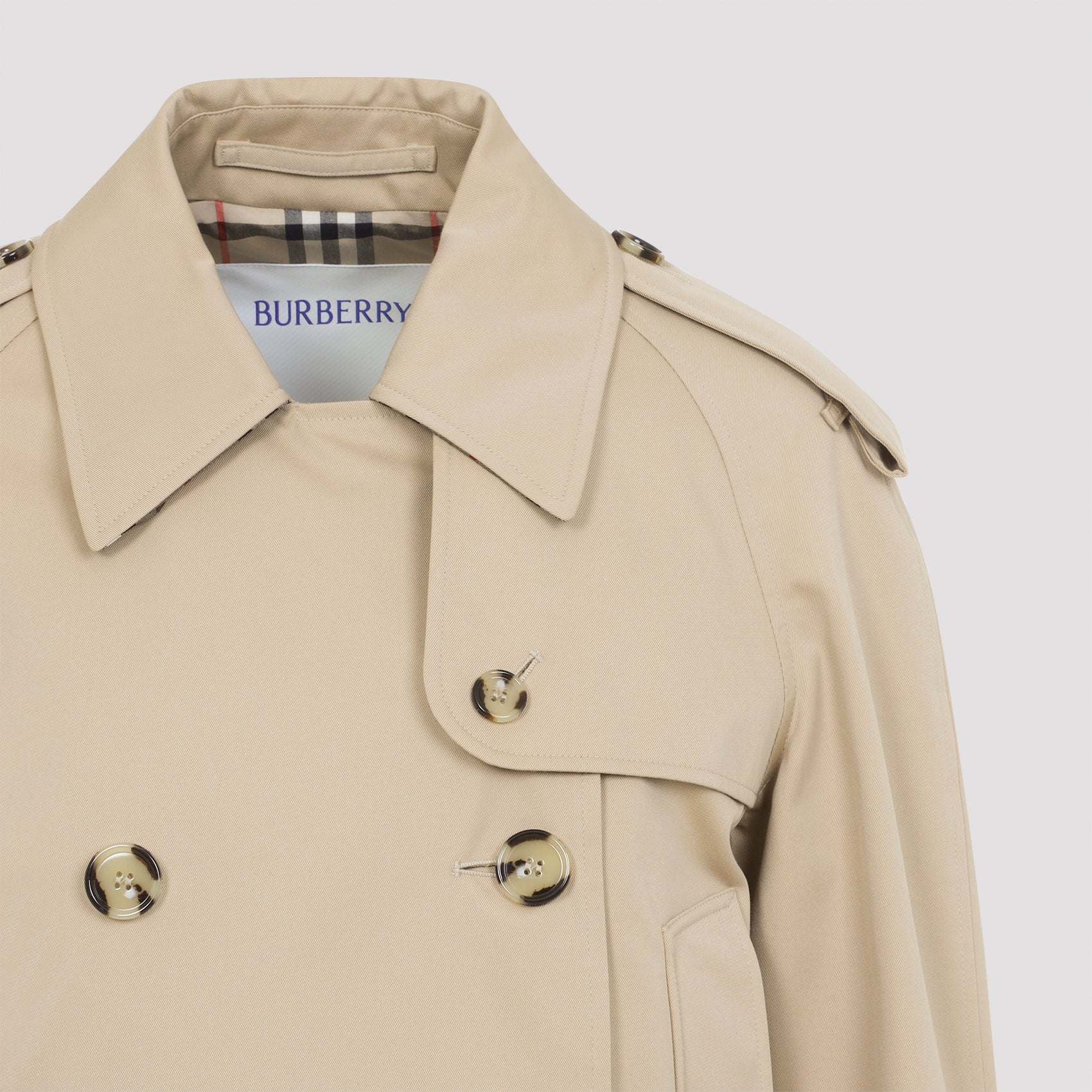 Burberry Haltye Short Trench
