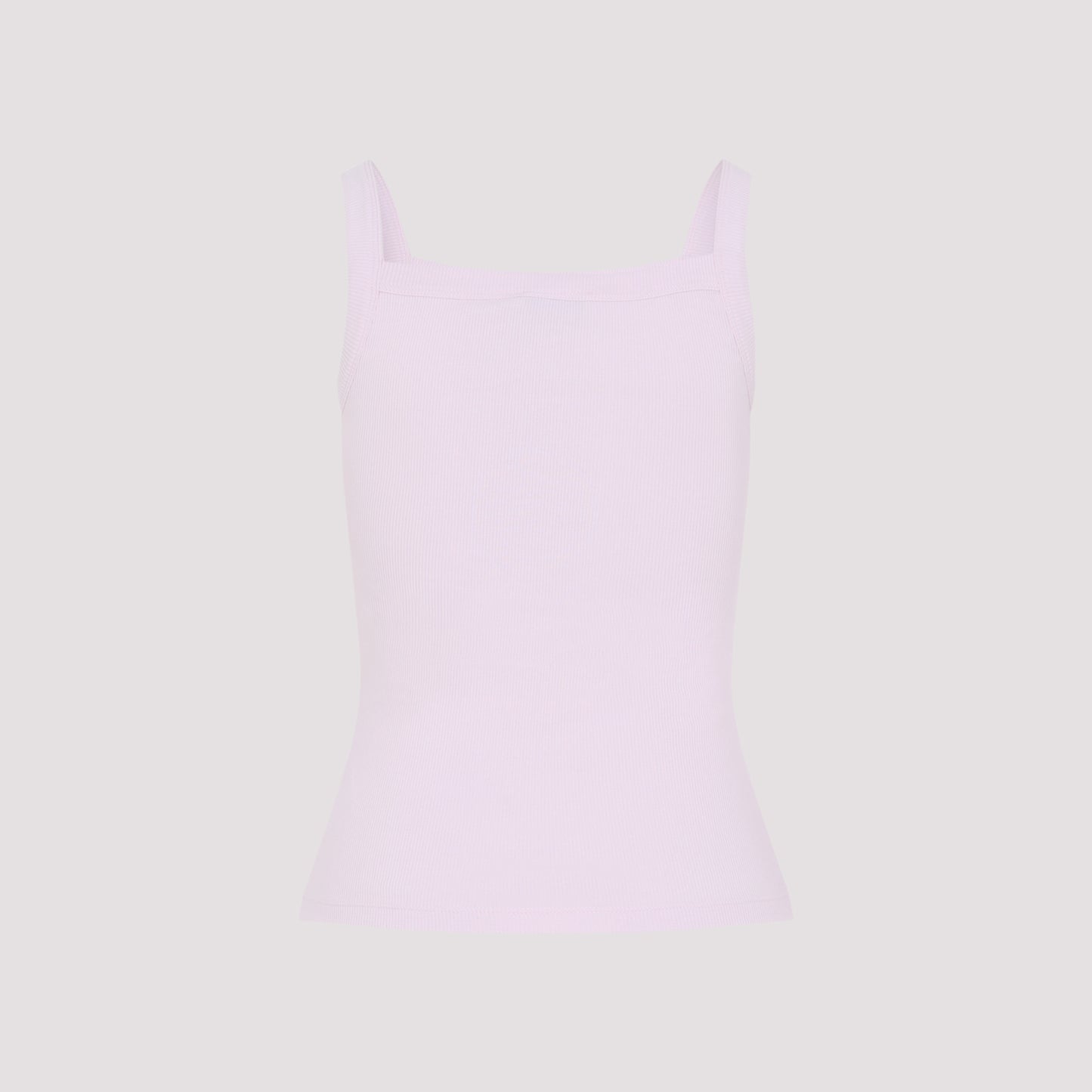 Pangaia Womens Ribbed Square Neck Tank Top