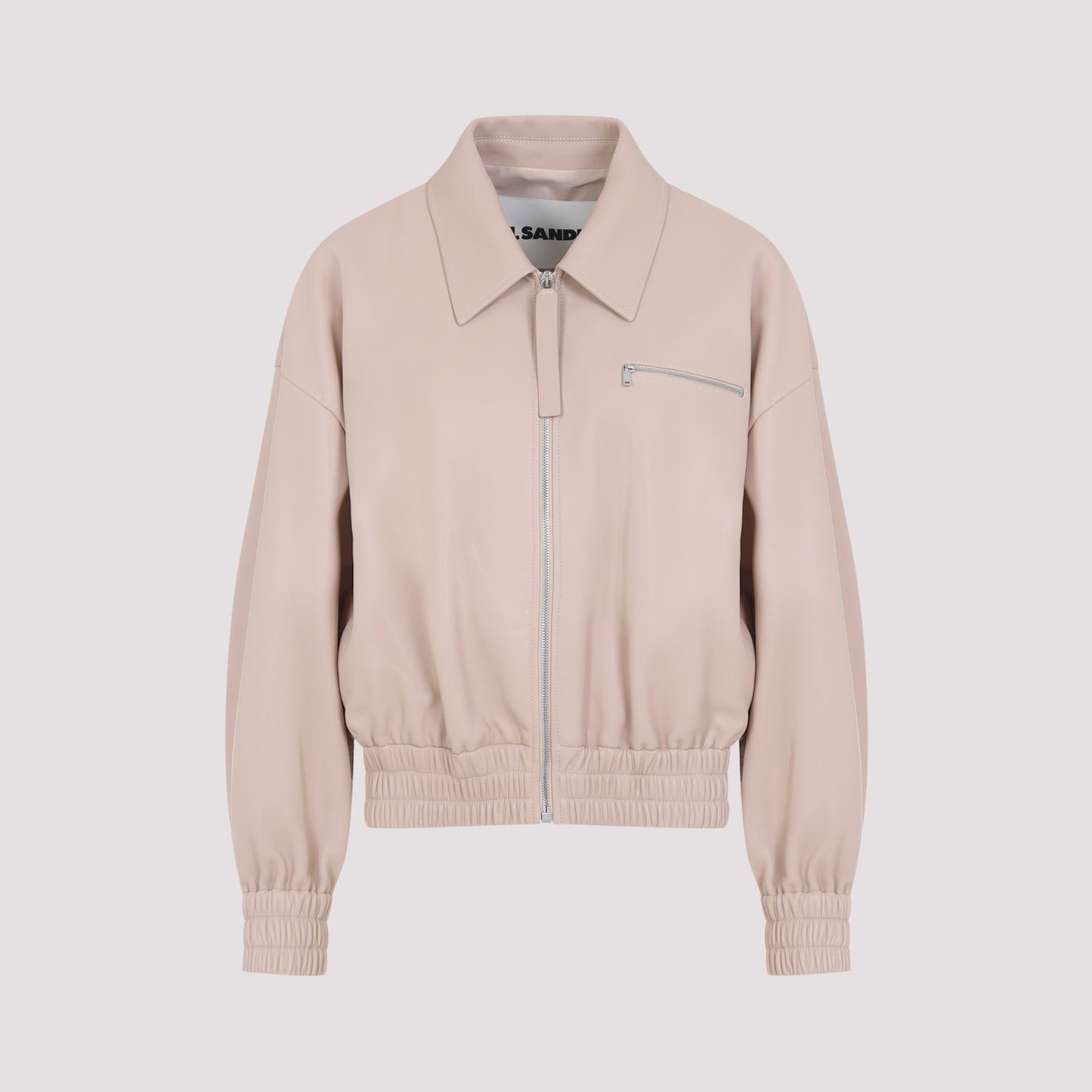 Jil Sander Leather Blouson in Soft Nappa