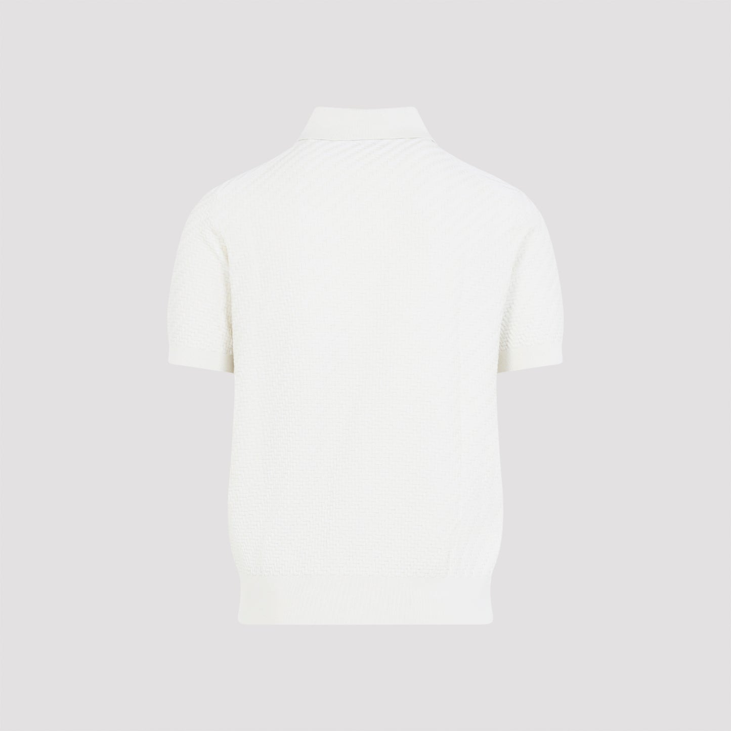 Brioni Cotton and Silk Polo