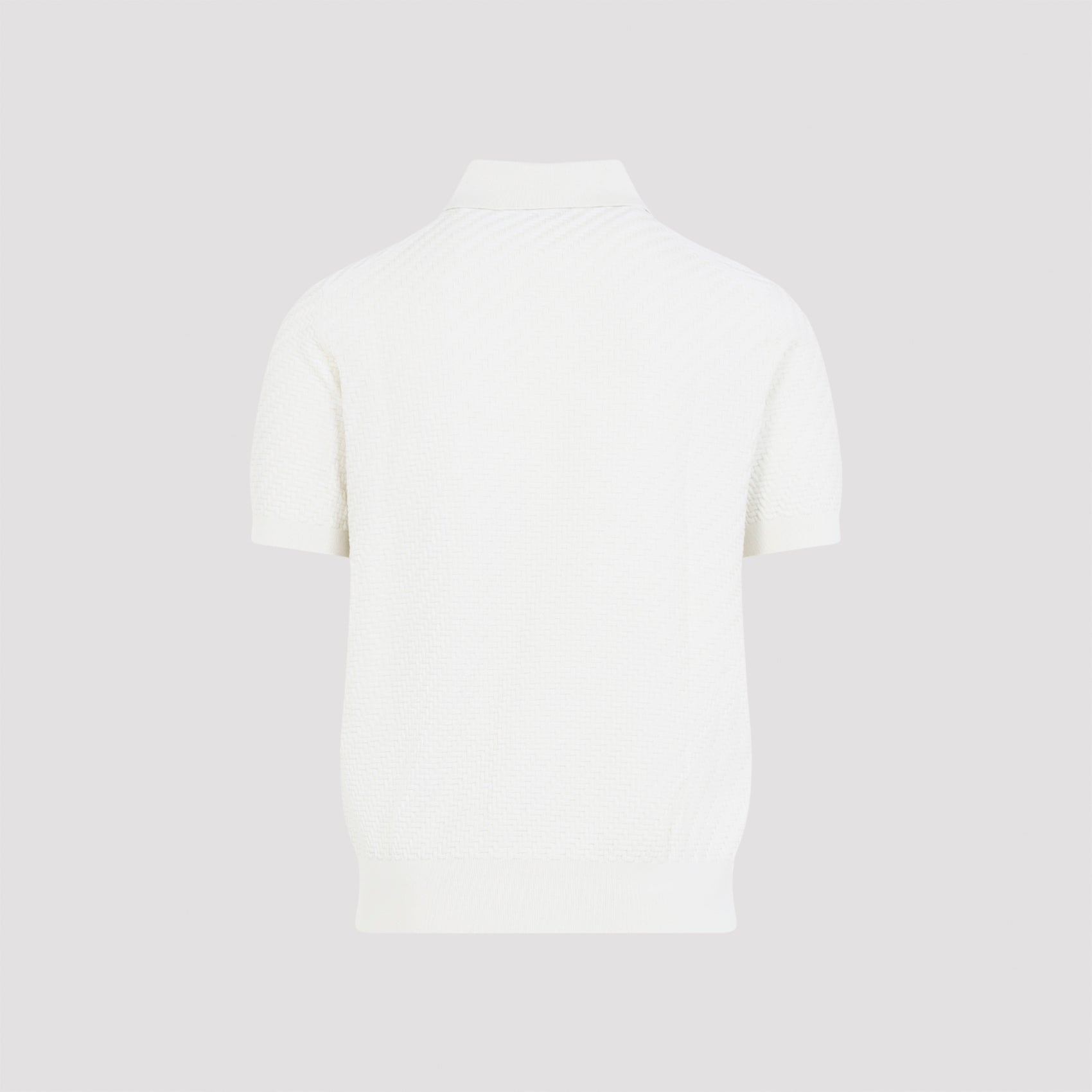 Brioni Cotton and Silk Polo
