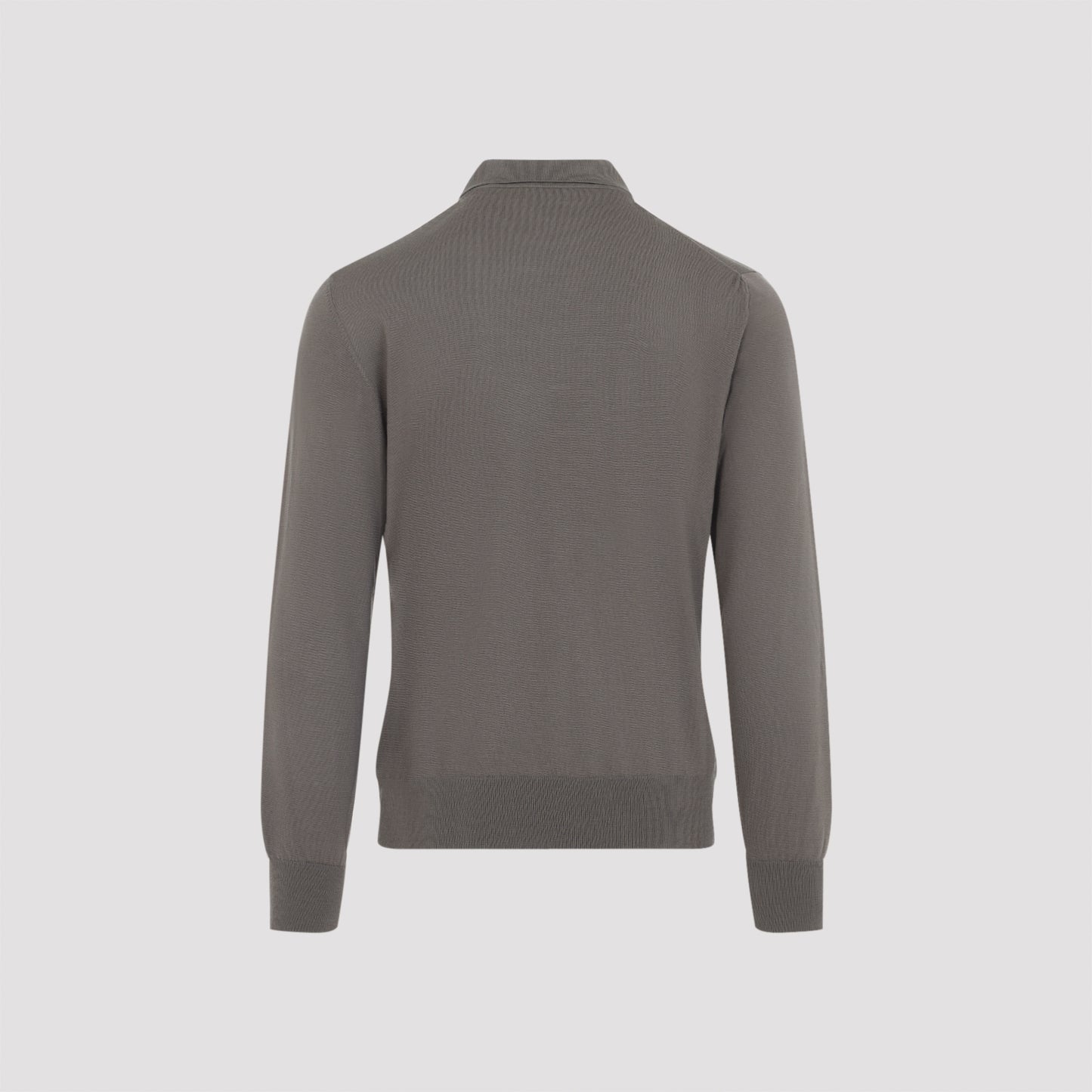 Brioni Long Sleeves Zip Polo