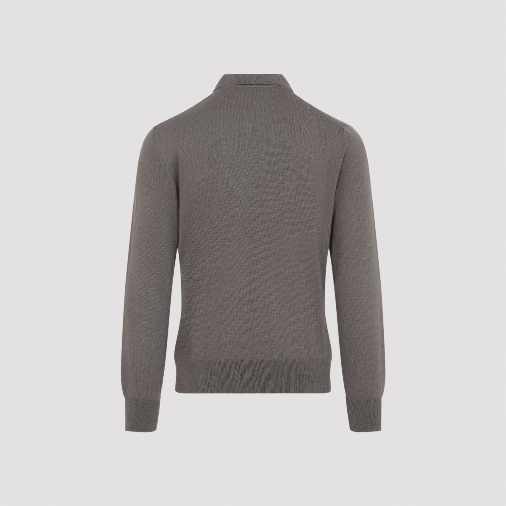 Brioni Long Sleeves Zip Polo