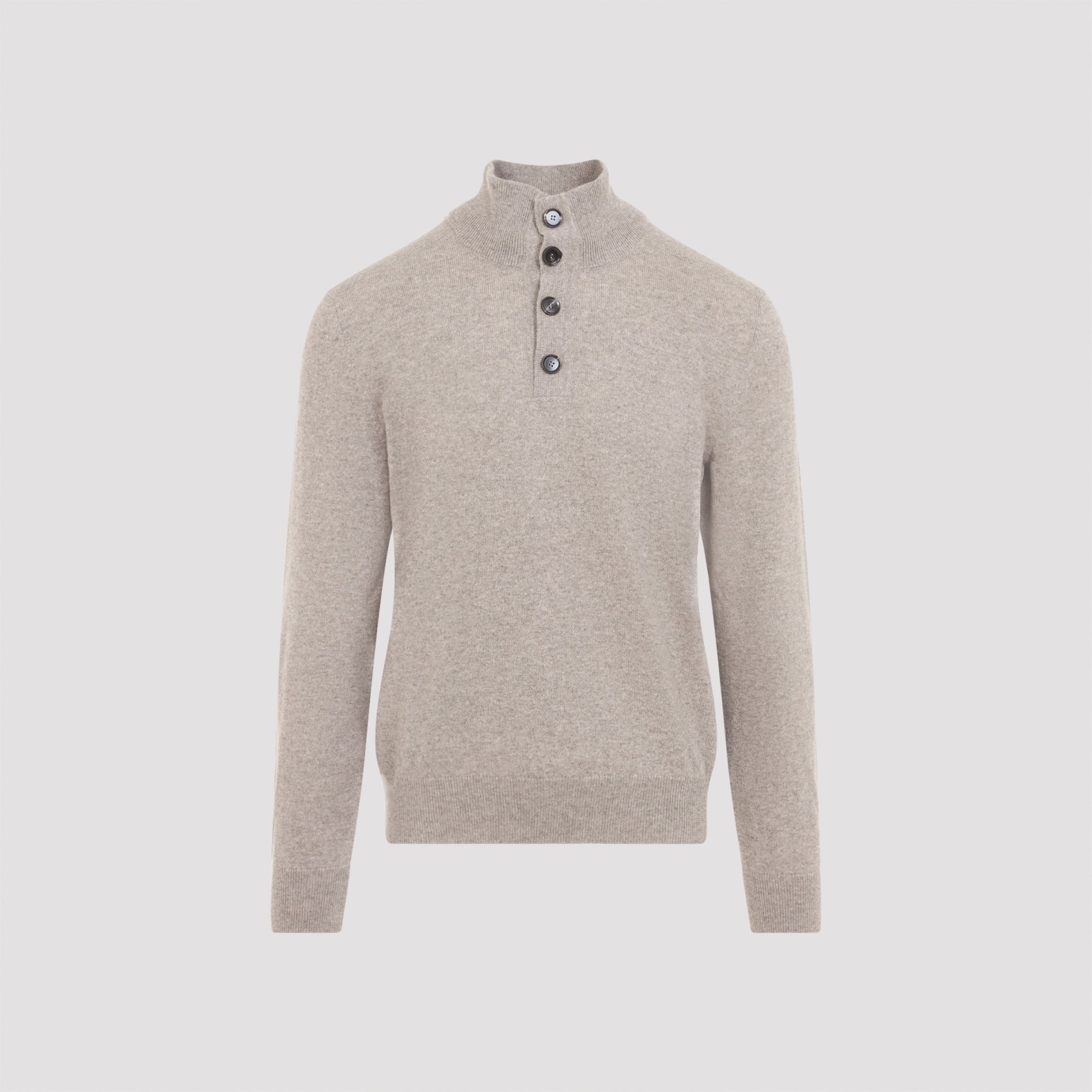 Brioni Half-Button Up Sweater