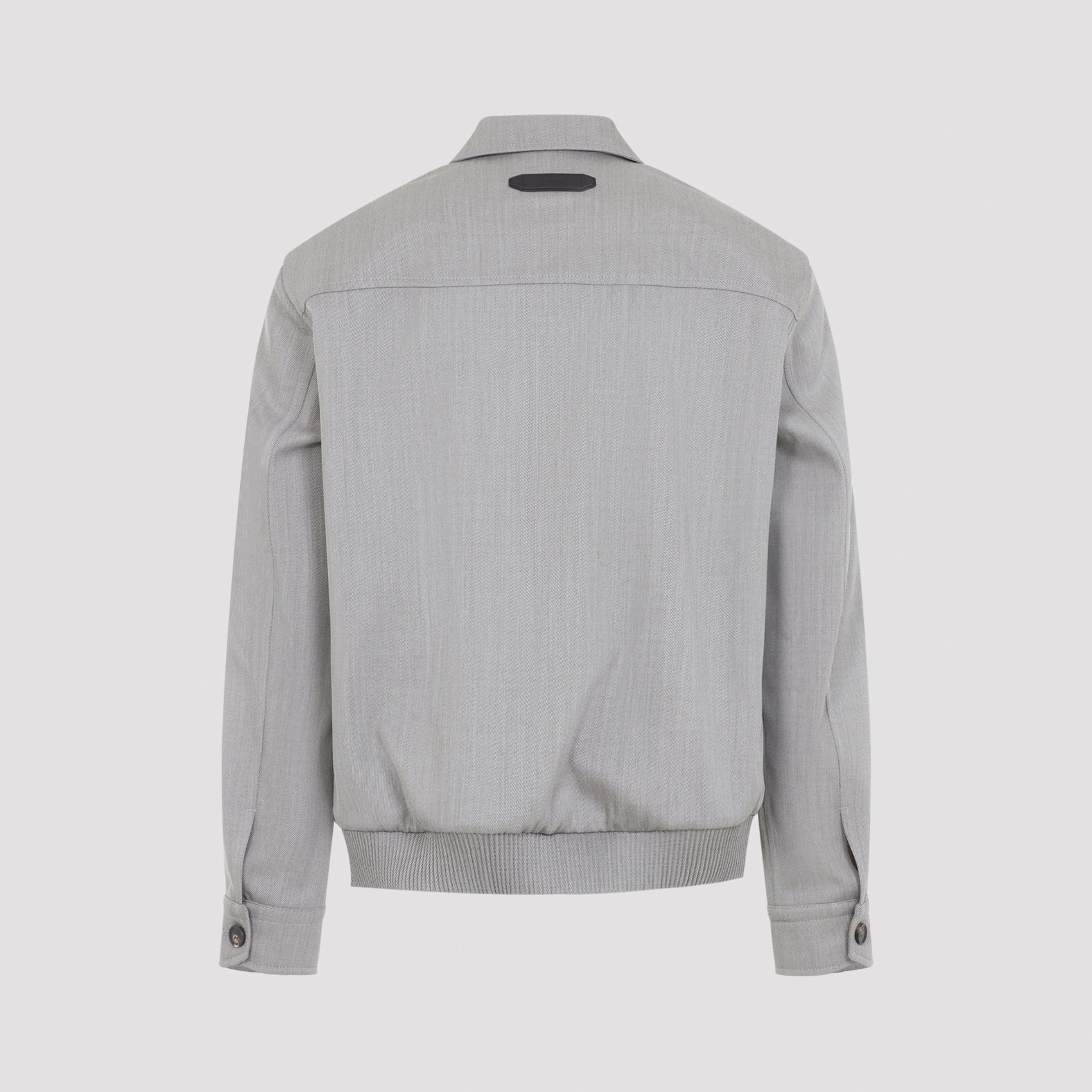 Brioni Zip-Up Blouson Jacket