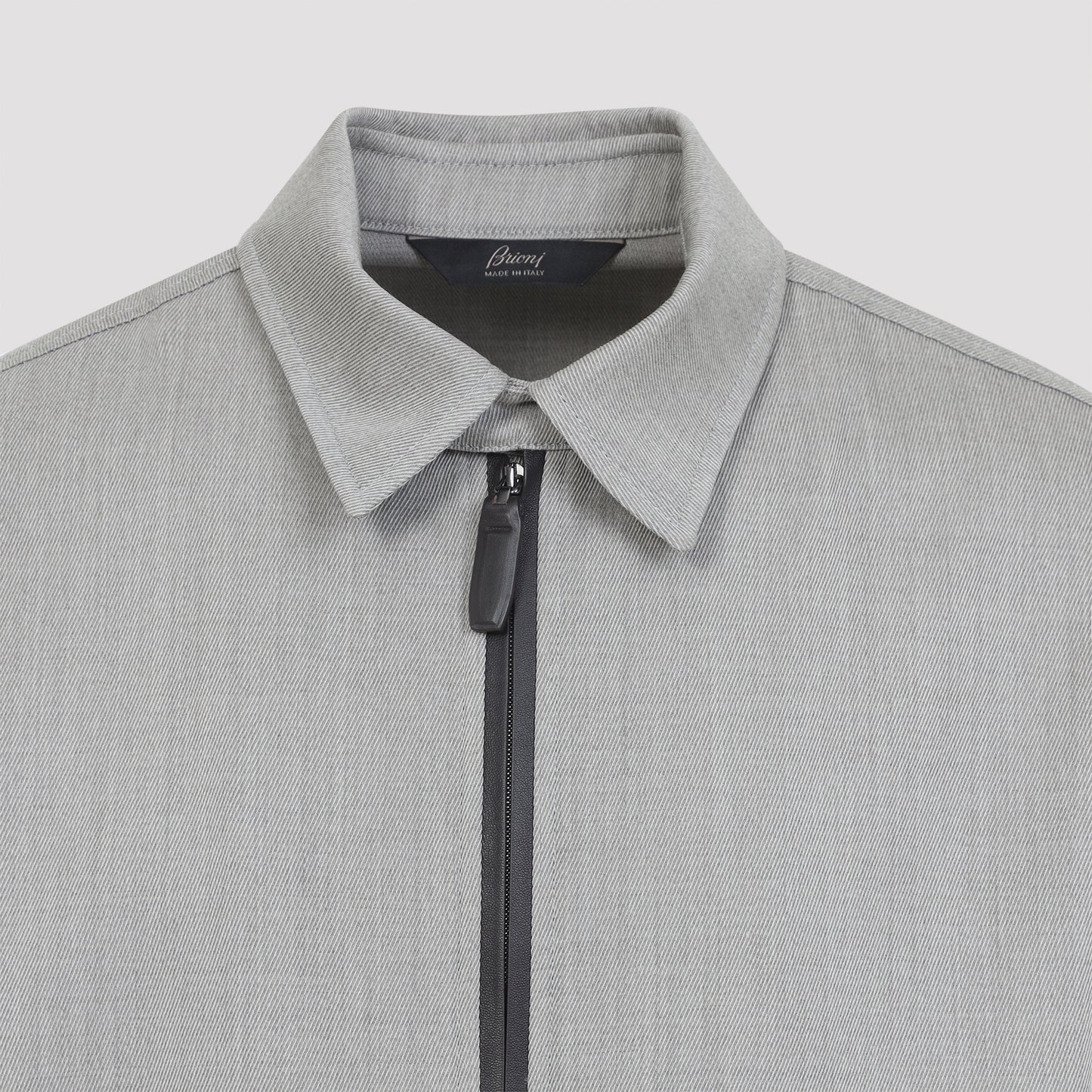 Brioni Zip-Up Blouson Jacket