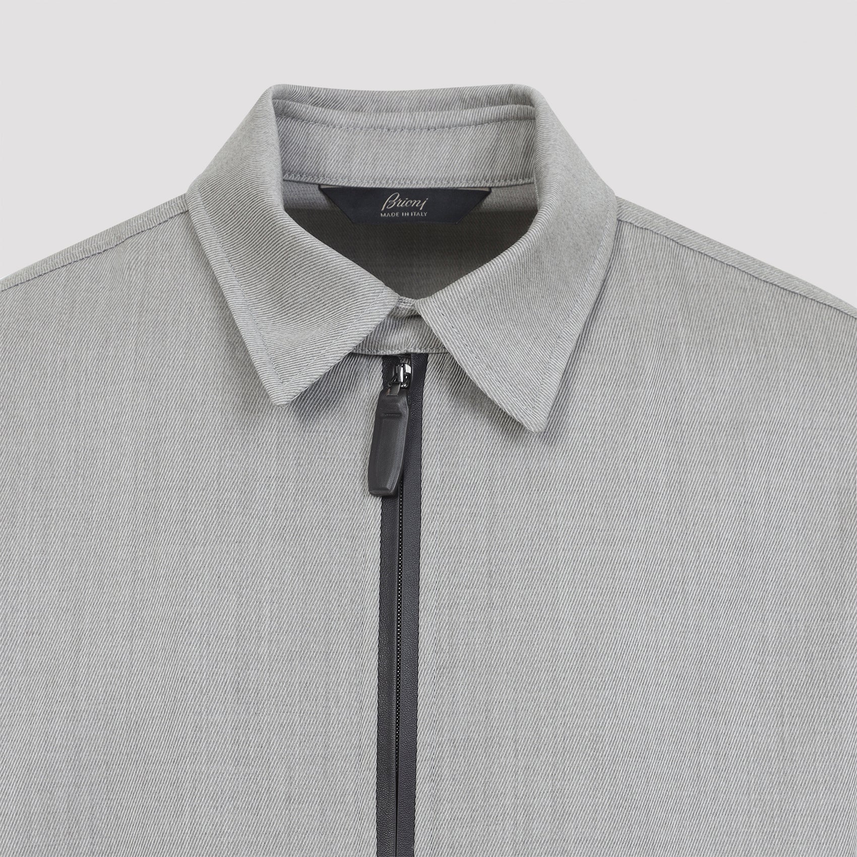 Brioni Zip-Up Blouson Jacket