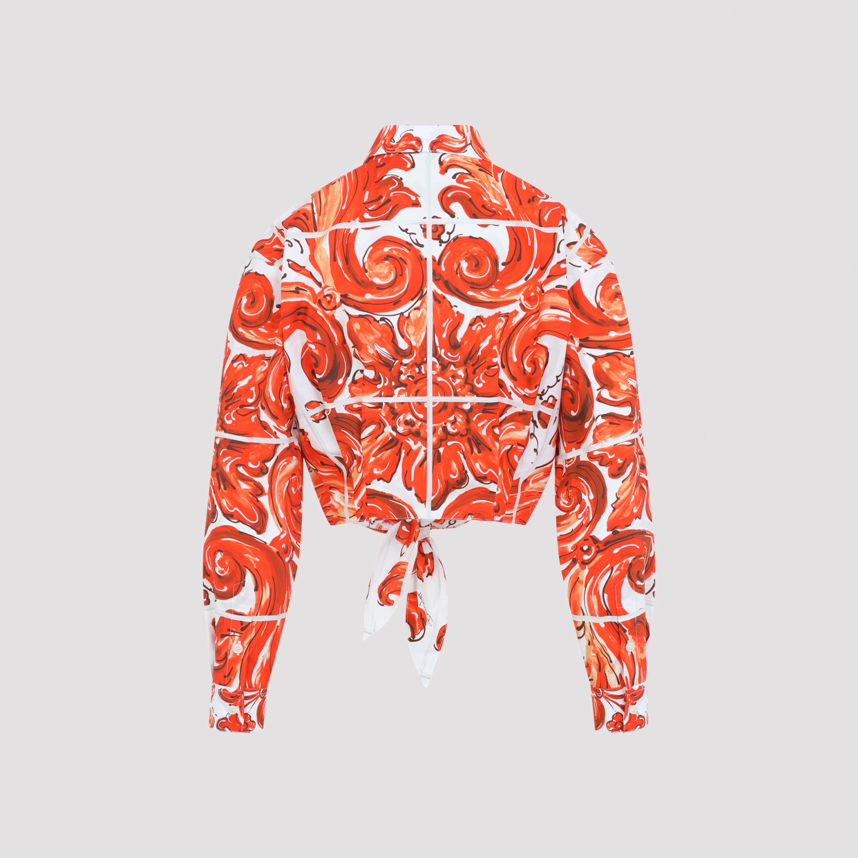 Dolce & Gabbana Popeline Maiolica Shirt