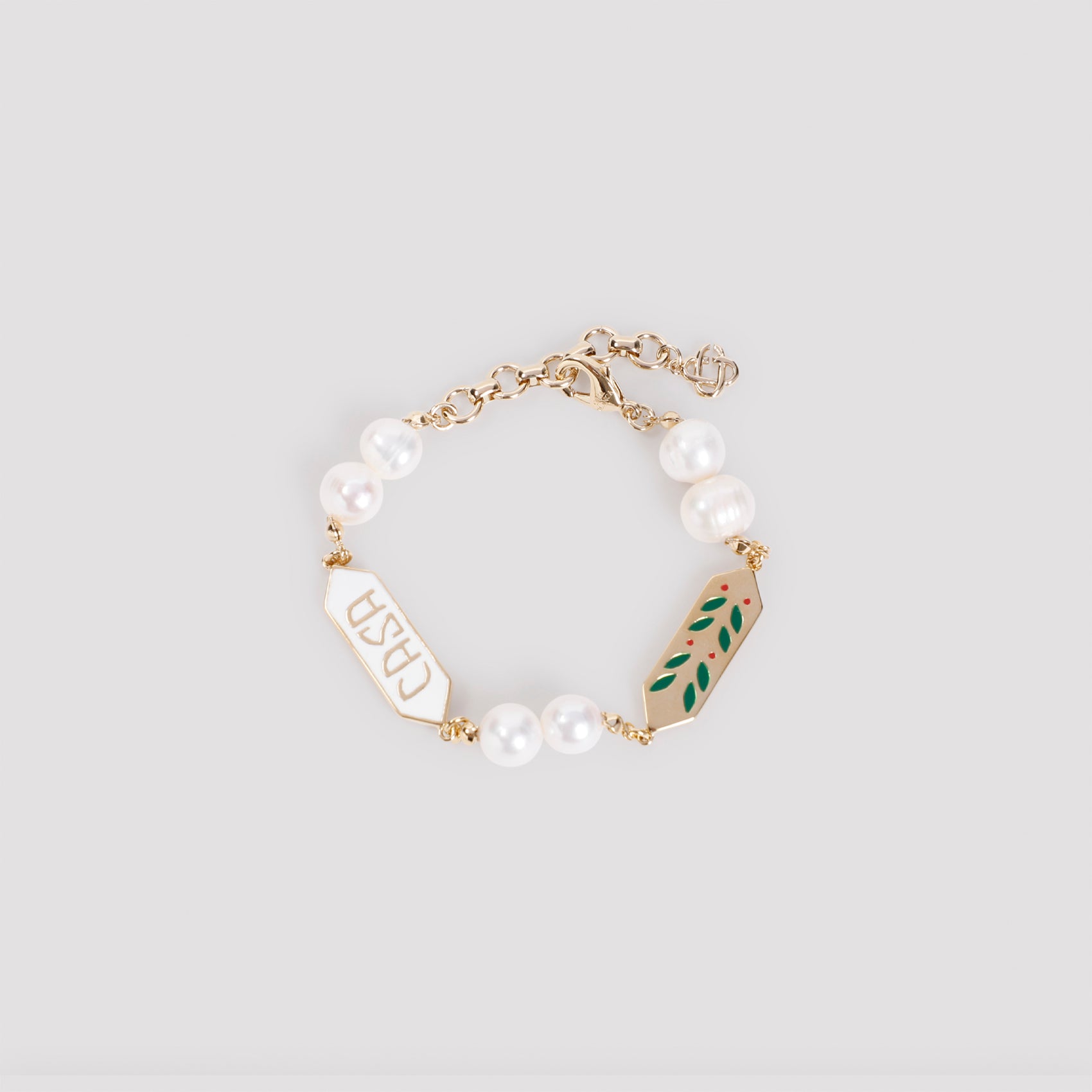Casablanca Laurel Pearl Bracelet