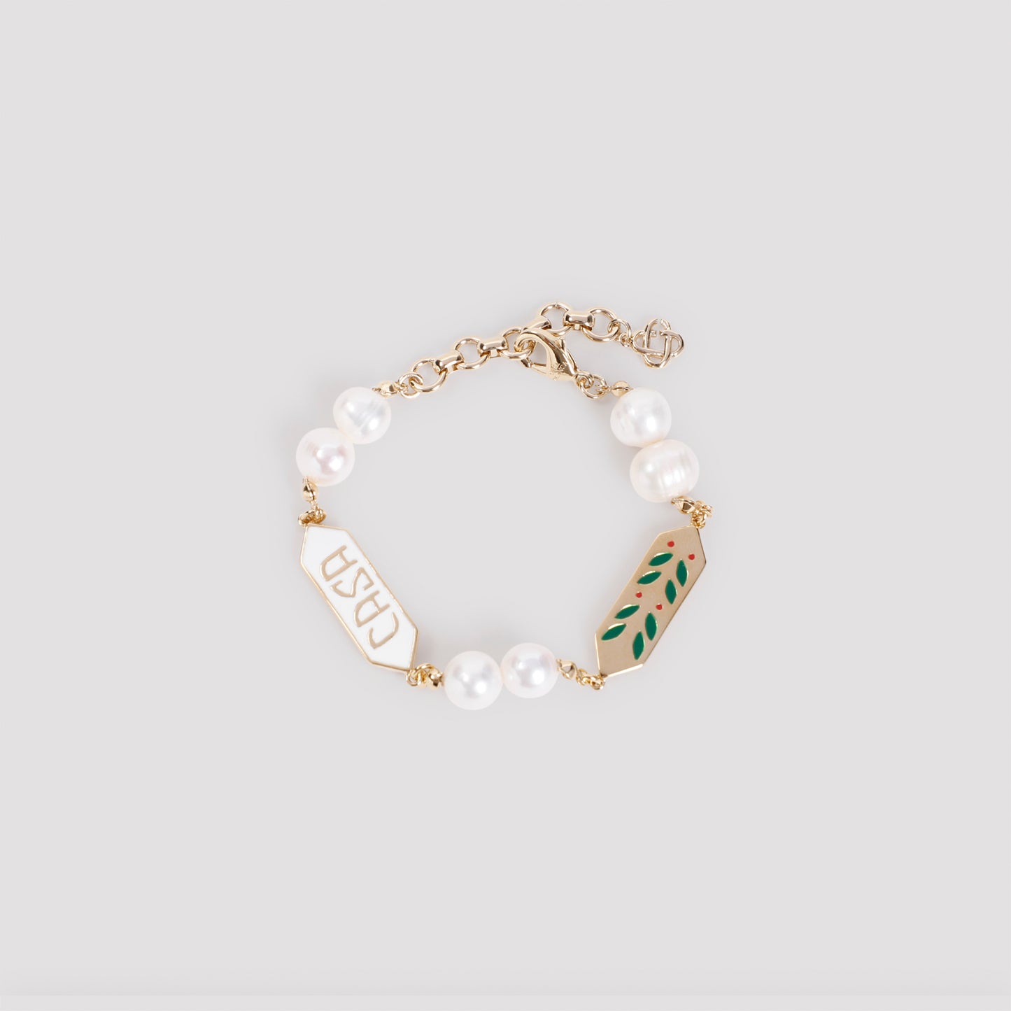 Casablanca Laurel Pearl Bracelet
