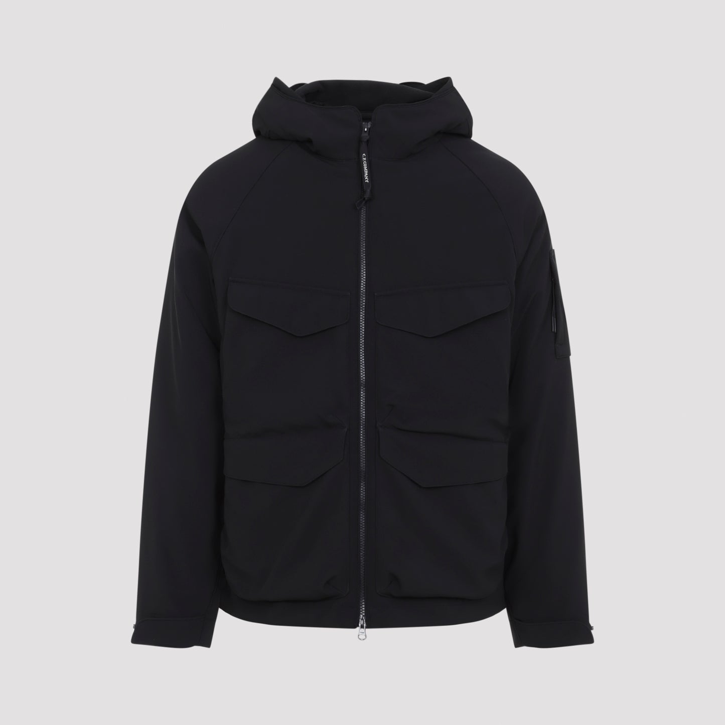 Cp Company Shell Padded Hooded Lens Jacket