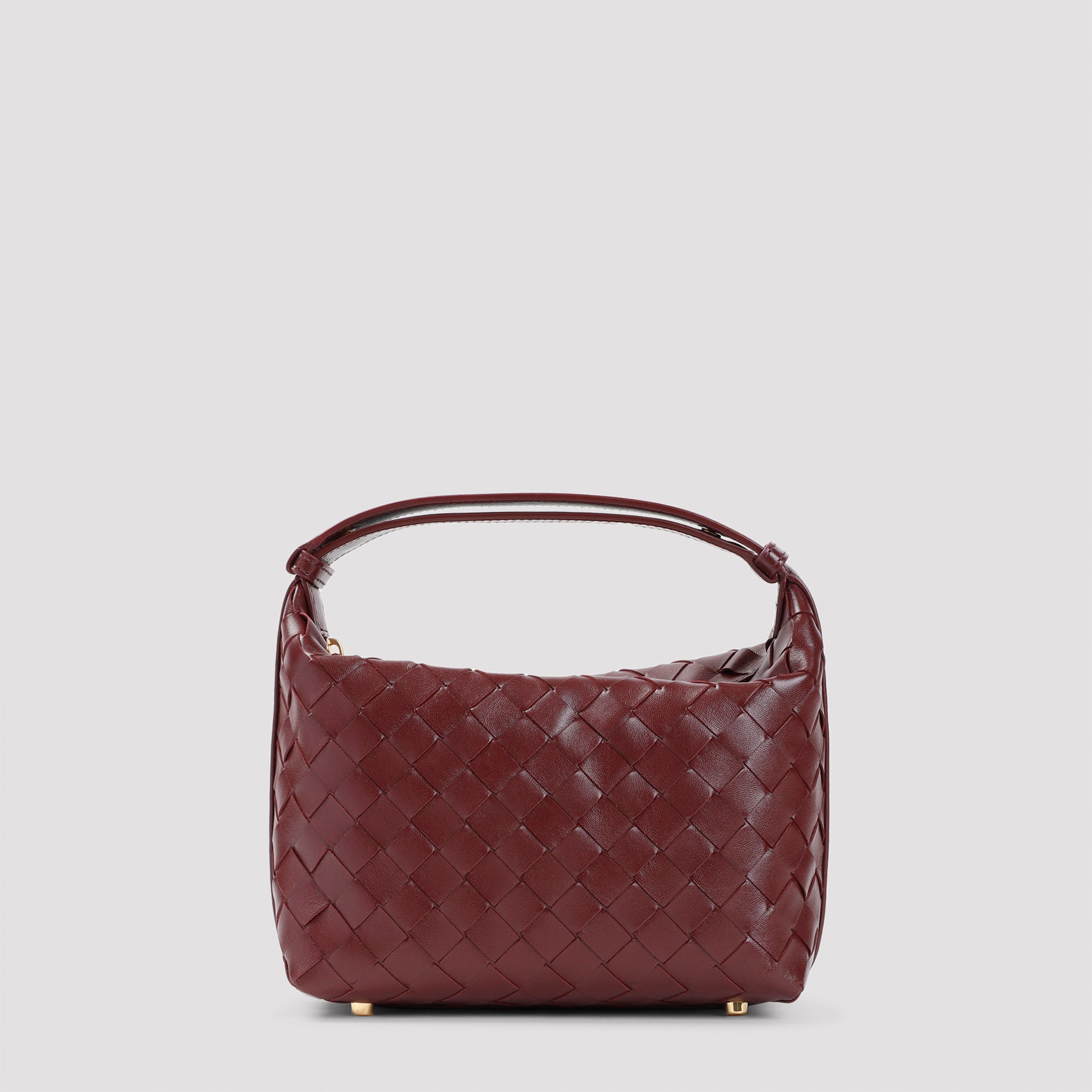 Bottega Veneta Mini Wallace Intreccio 15 Handbag