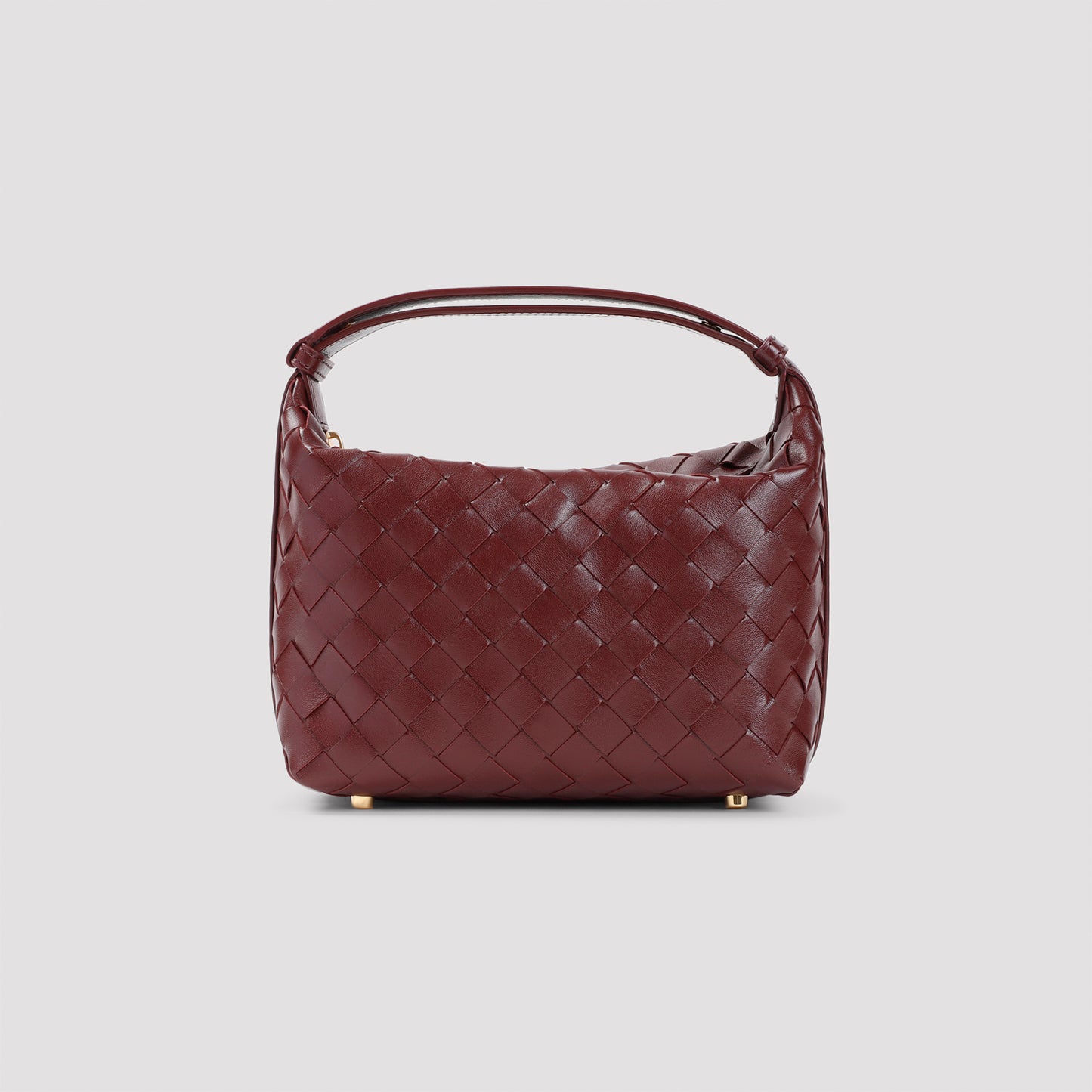Bottega Veneta Mini Wallace Intreccio 15 Handbag