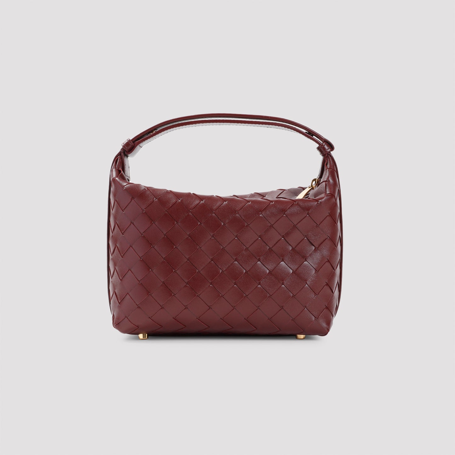 Bottega Veneta Mini Wallace Intreccio 15 Handbag