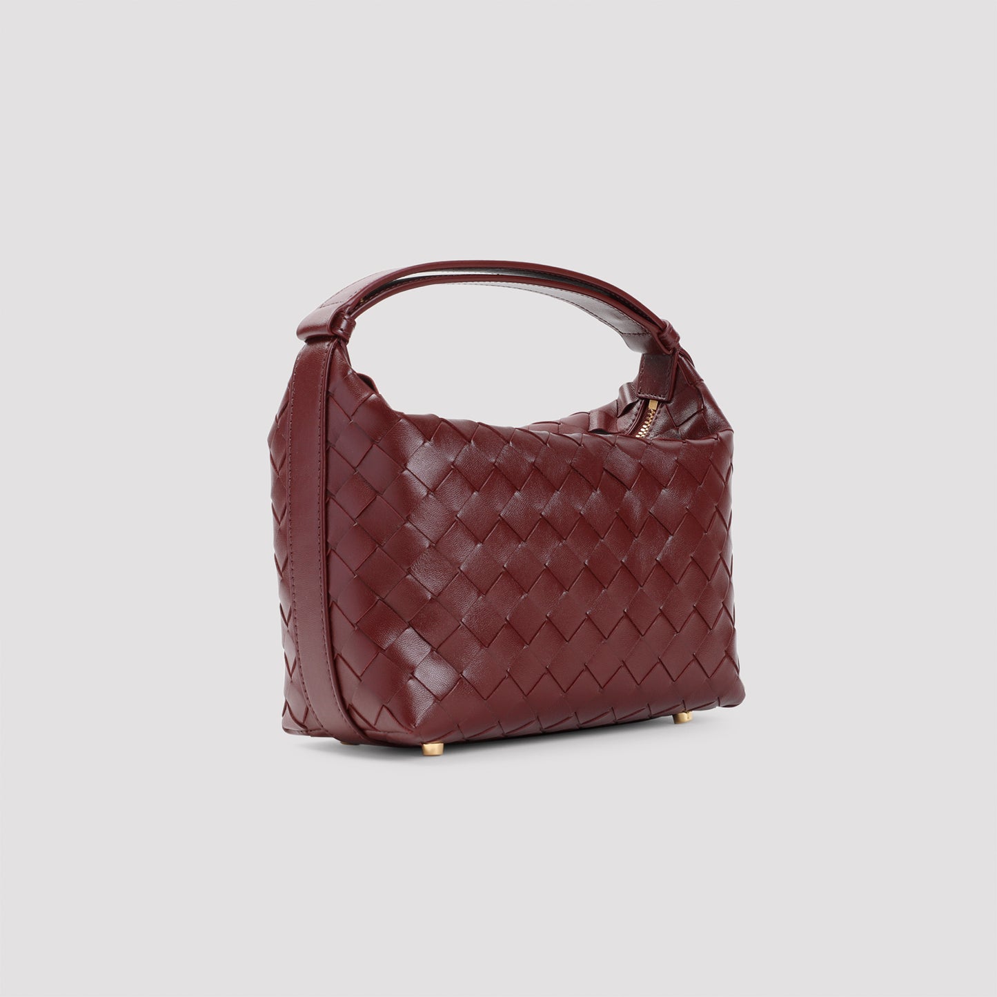 Bottega Veneta Mini Wallace Intreccio 15 Handbag