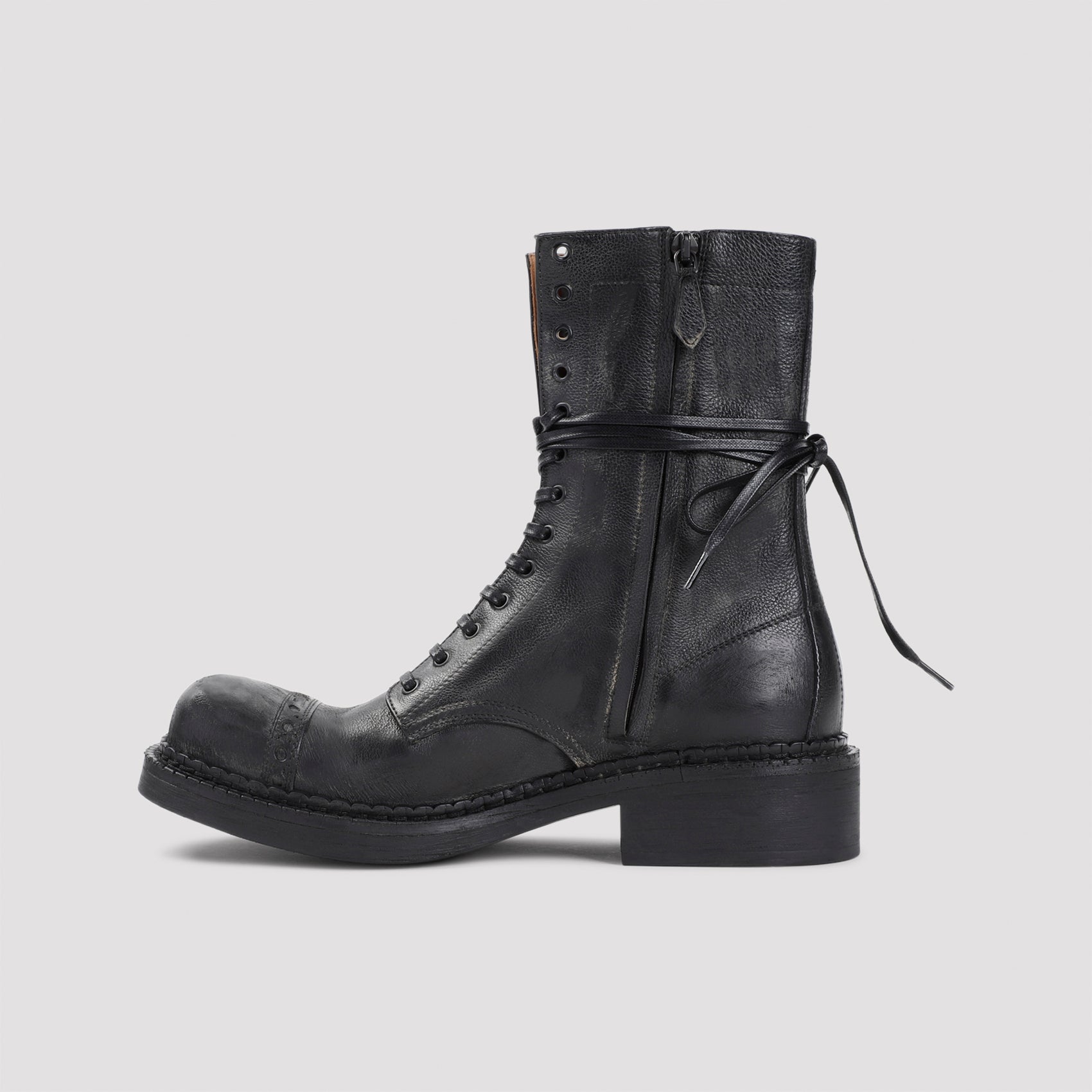 Miu Miu Laced Ankle Boots