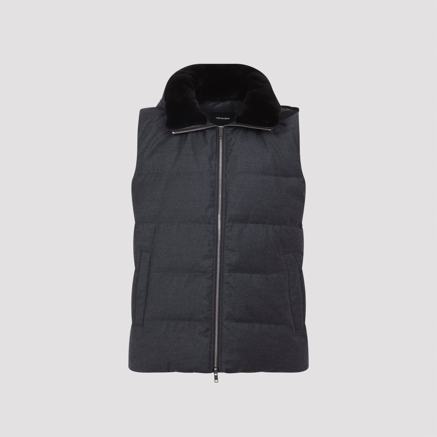 Yves Salomon Mink Gilet