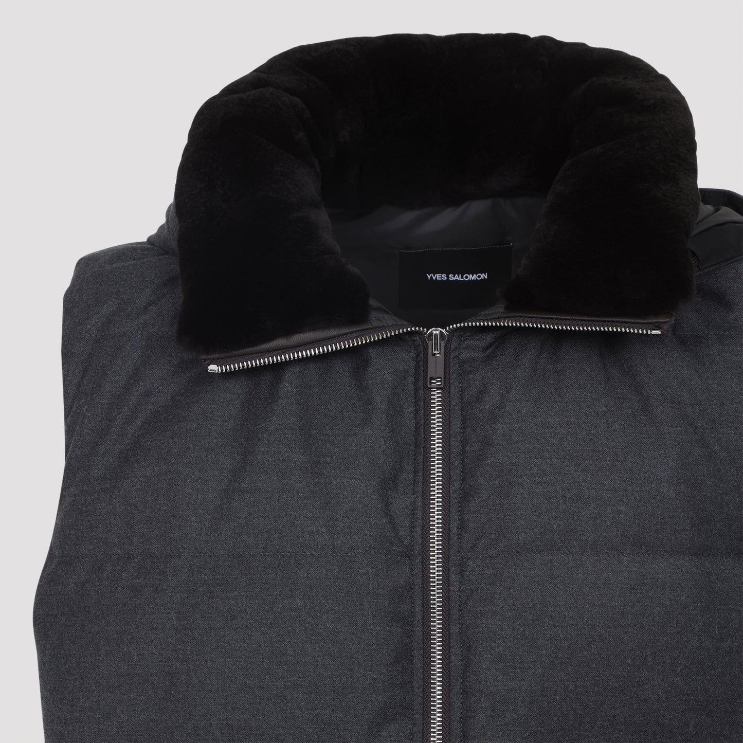 Yves Salomon Mink Gilet