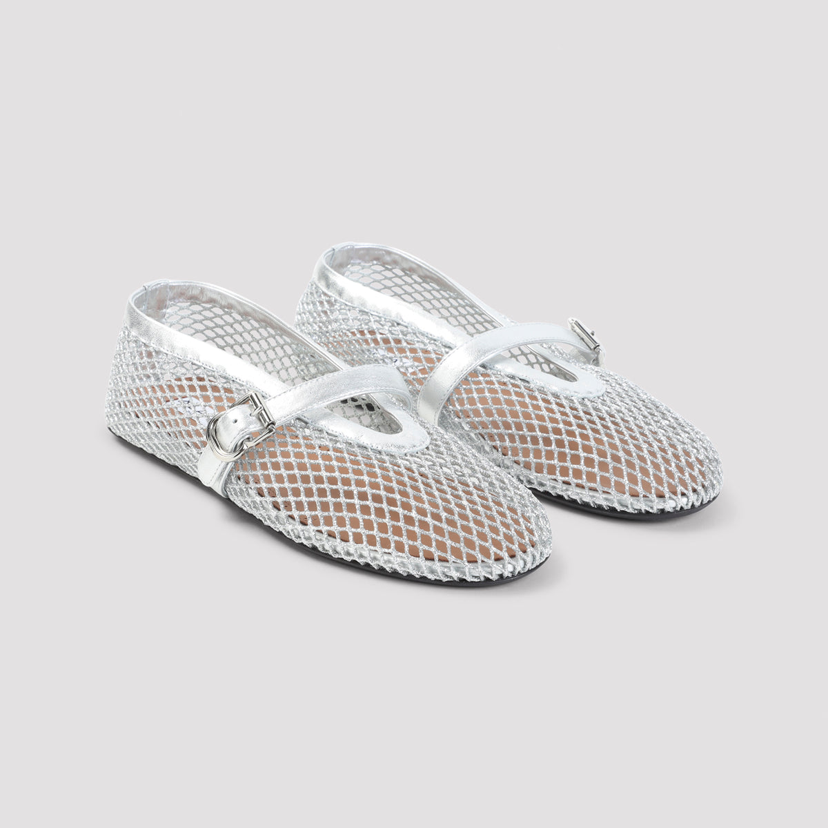 Alaïa Fishnet Ballerinas