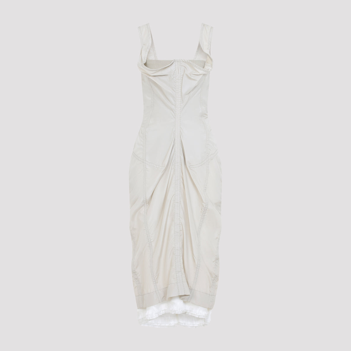 Bottega Veneta Silk Taffeta Bustier Dress
