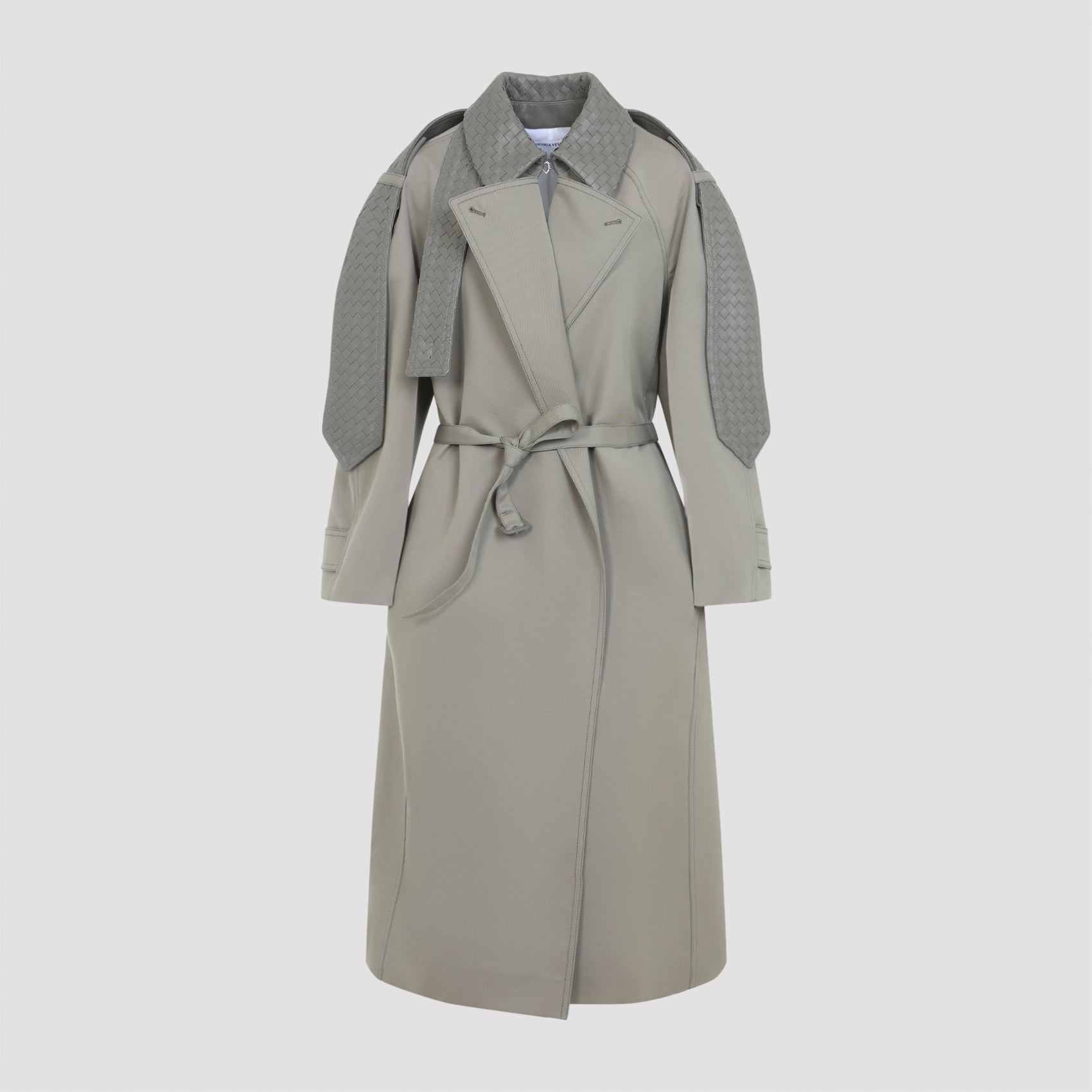 Bottega Veneta Cotton Silk Trench