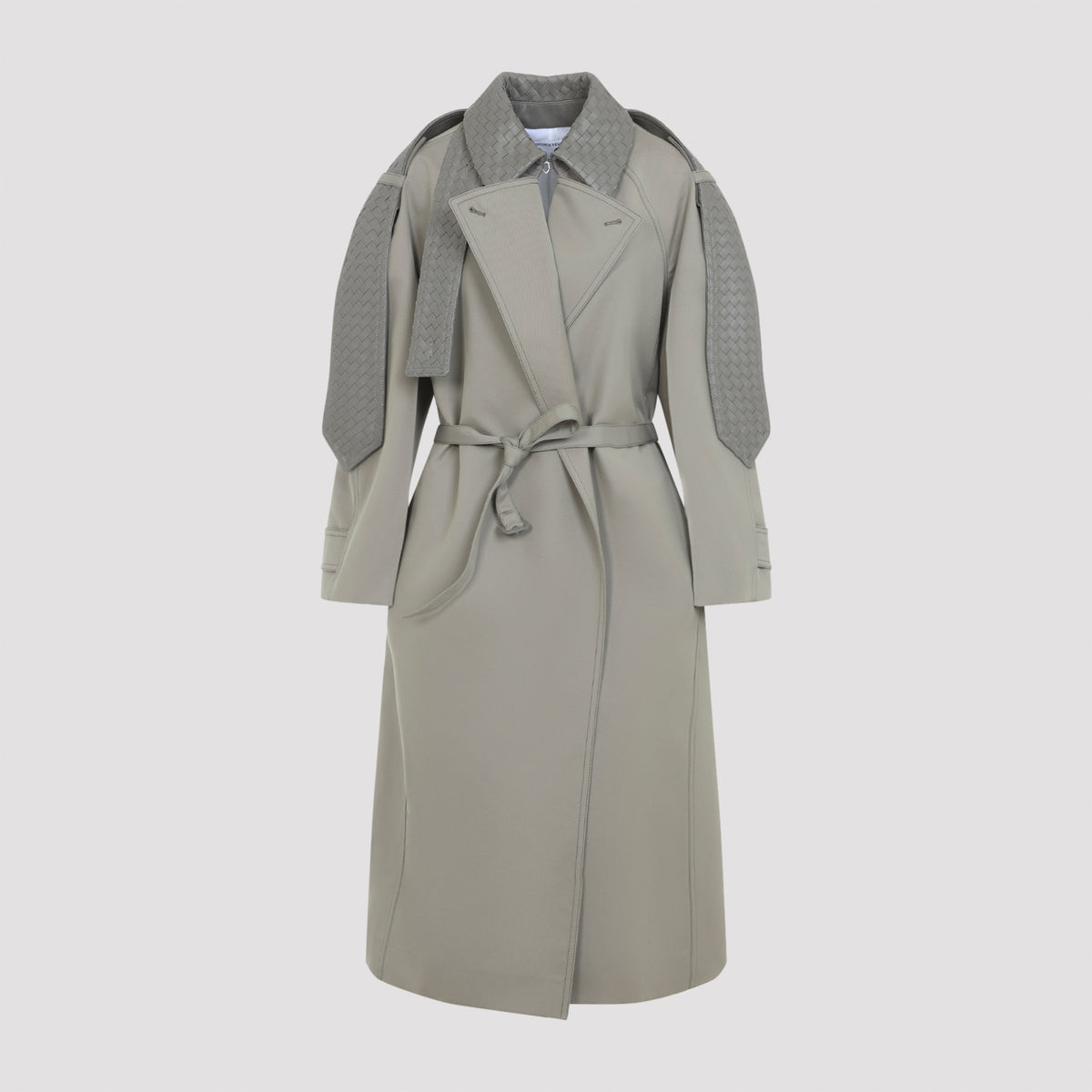 Bottega Veneta Cotton Silk Trench