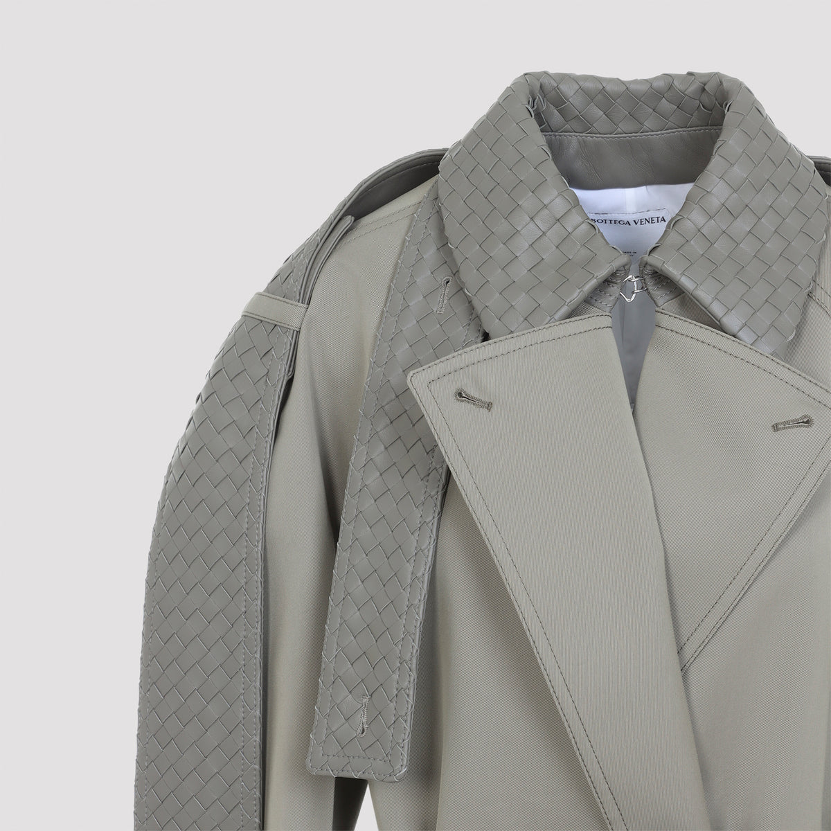 Bottega Veneta Cotton Silk Trench