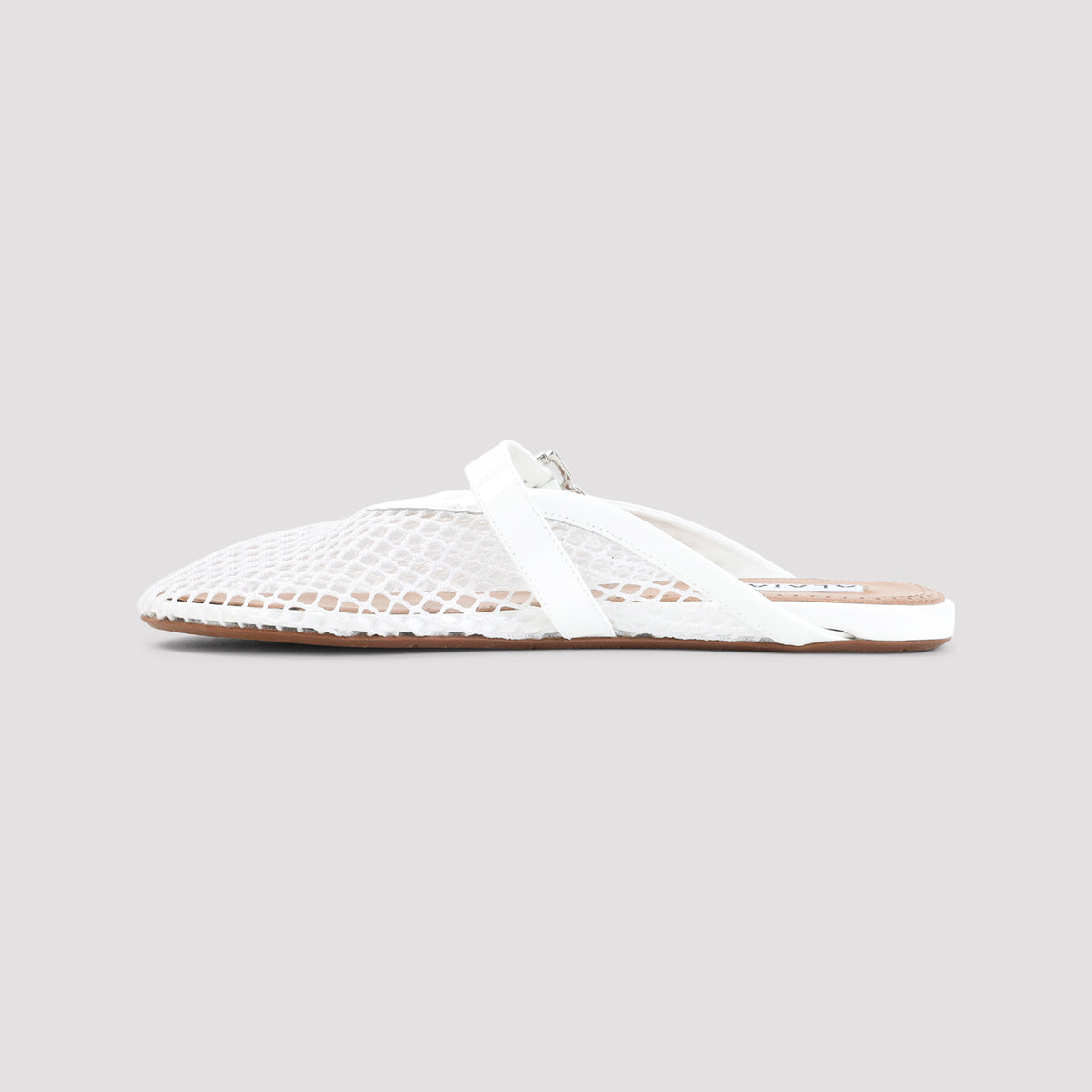 Alaïa Fishnet Flat Mules