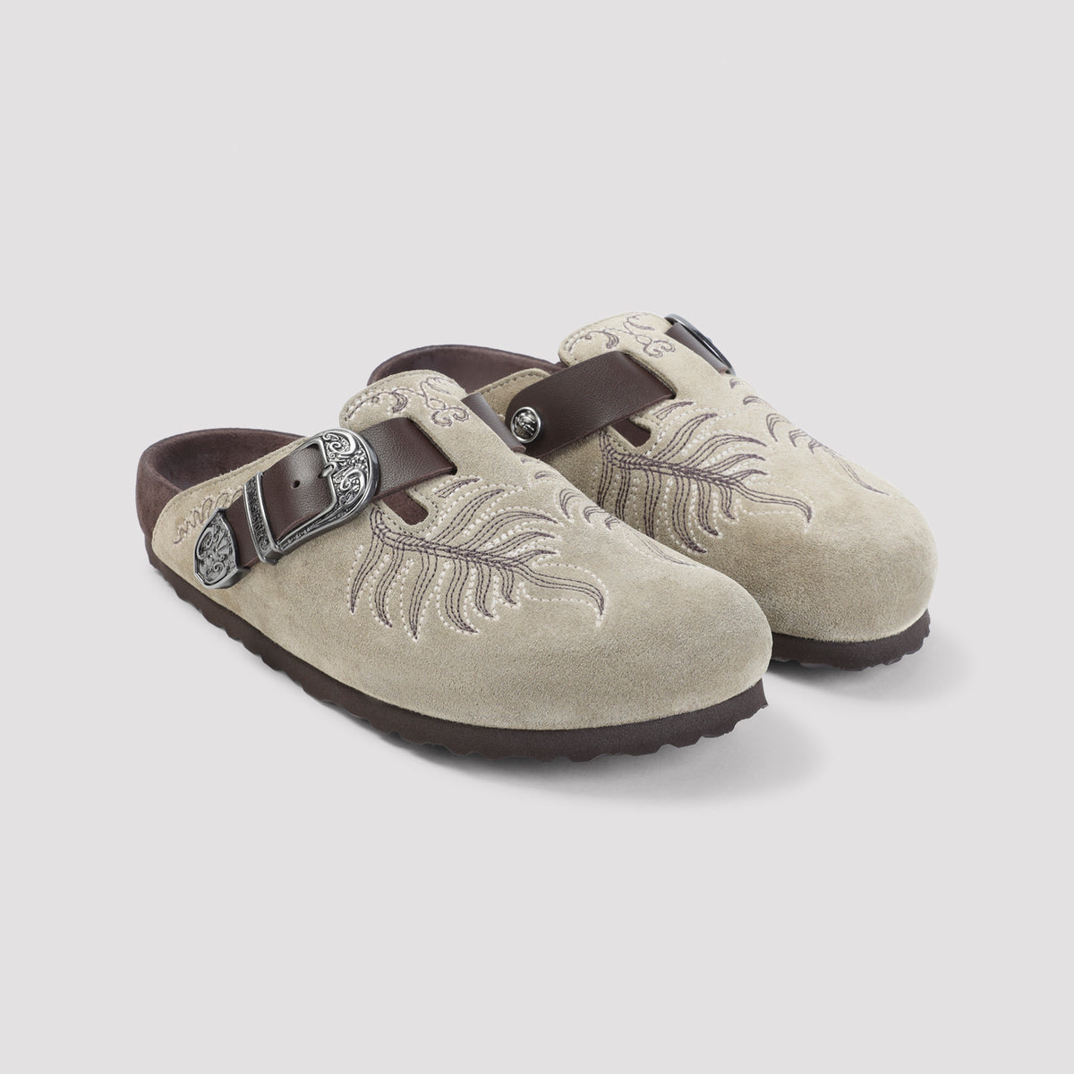 Etro X Birkenstock Boston Sabot